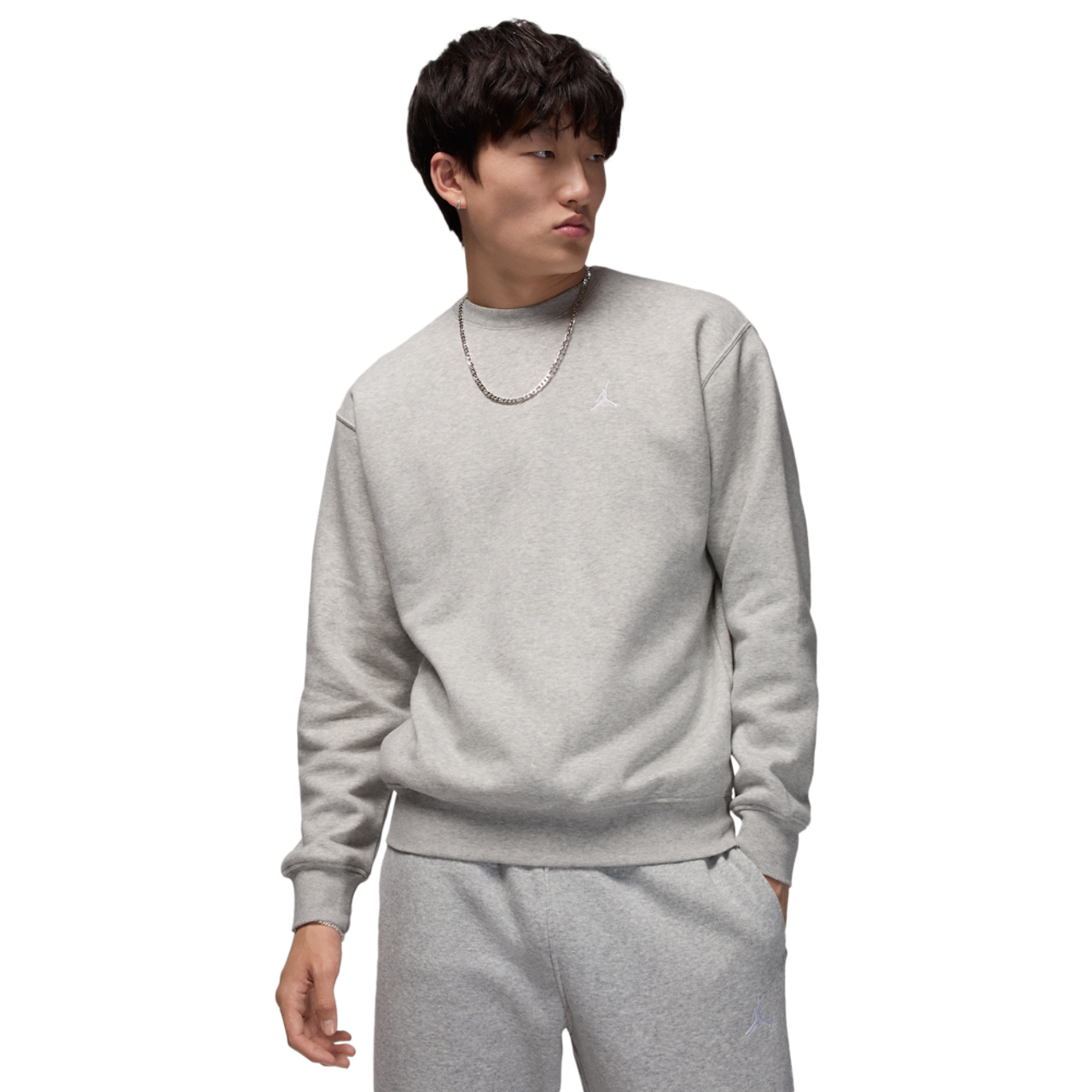 Jordan Brooklyn Fleece Crew Neck Sweatshirt Image 1 of 5. Tap to open photo gallery.