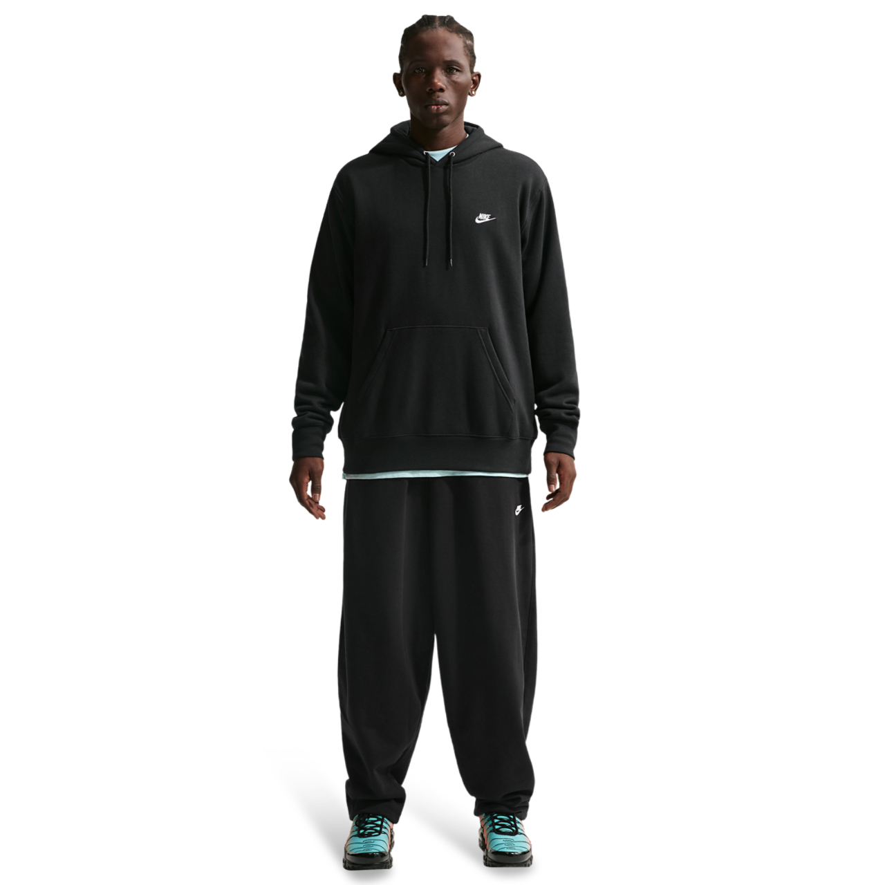 Nike Sportswear Club Oversized French Terry Image 1 of 5. Tap to open photo gallery.