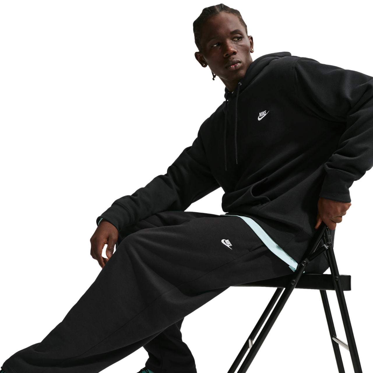 Nike Sportswear Club Oversized French Terry Image 3 of 5. Tap to open photo gallery.