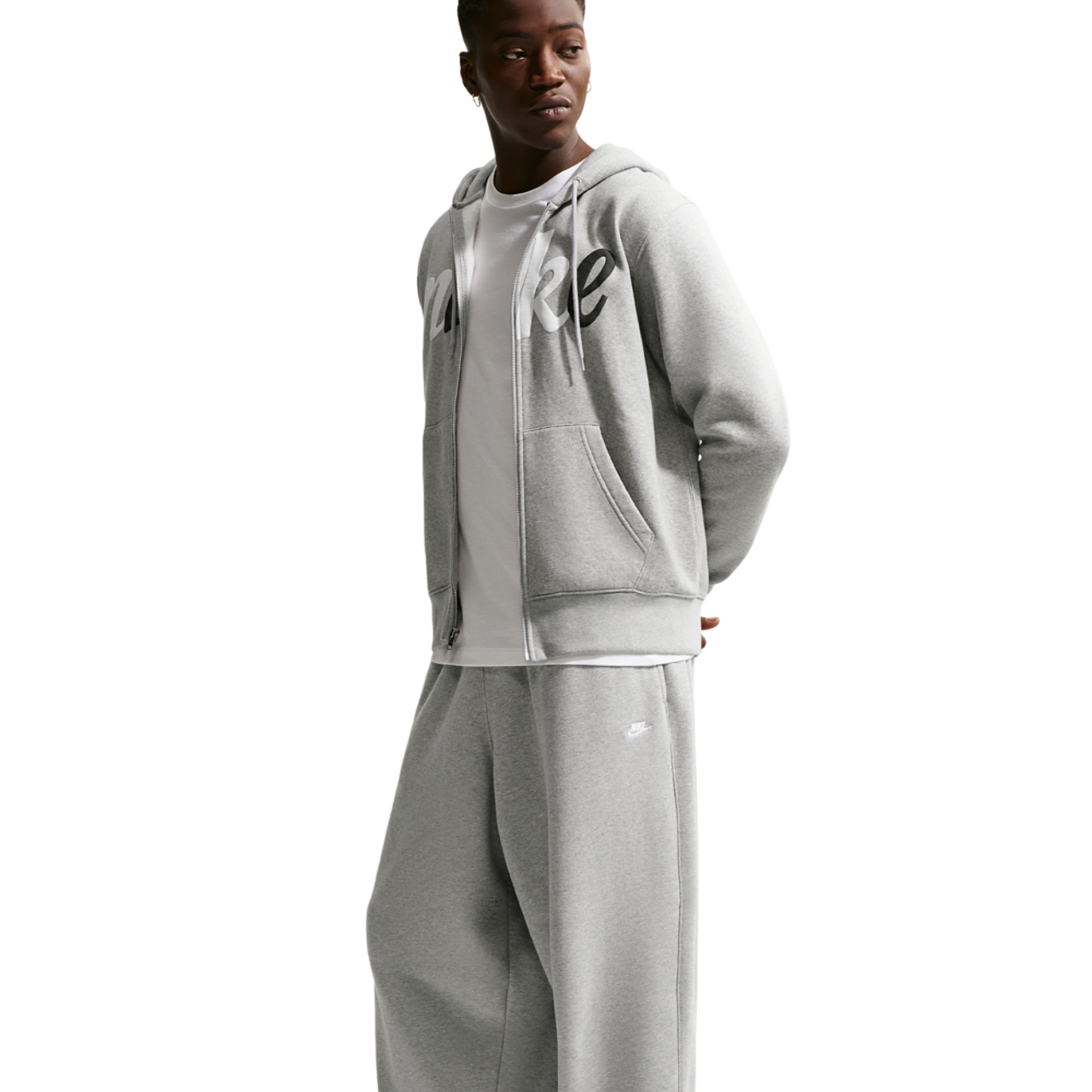 Nike Sportswear Club Oversized French Terry Image 3 of 5. Tap to open photo gallery.