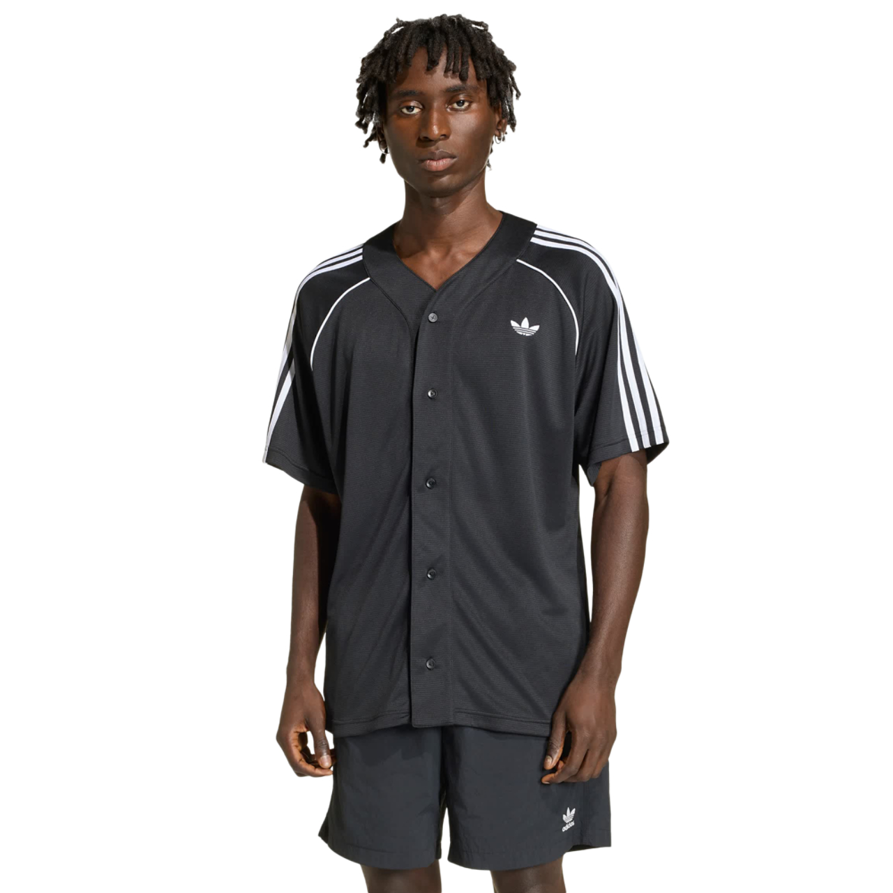 adidas Adicolor Baseball Jersey Bild 1 von 5. Antippen, um die Fotogalerie zu öffnen.
