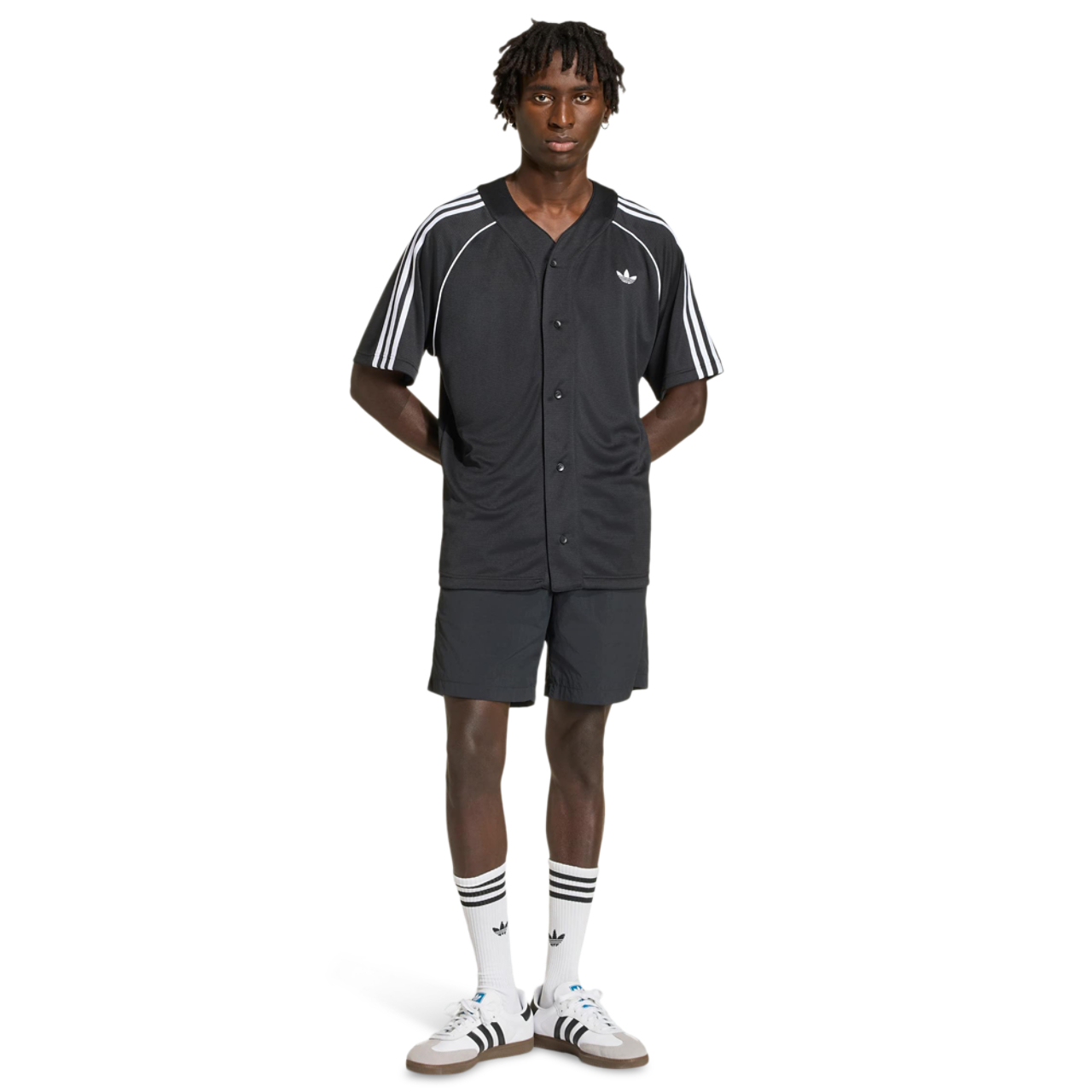 adidas Adicolor Baseball Jersey Bild 2 von 5. Antippen, um die Fotogalerie zu öffnen.