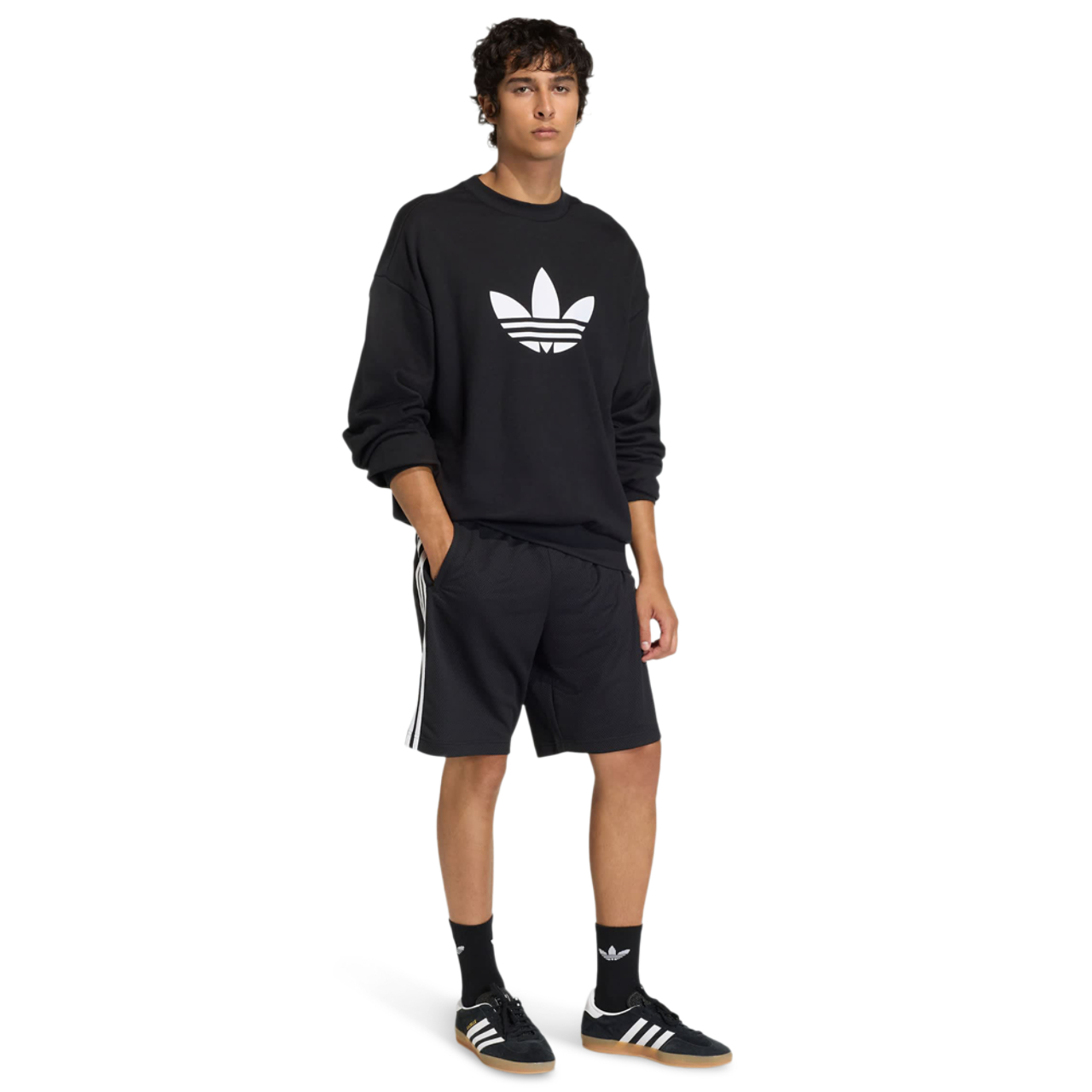 adidas Adicolor Mesh Shorts Imagen 2 de 5. Toque para abrir la galería de fotos.