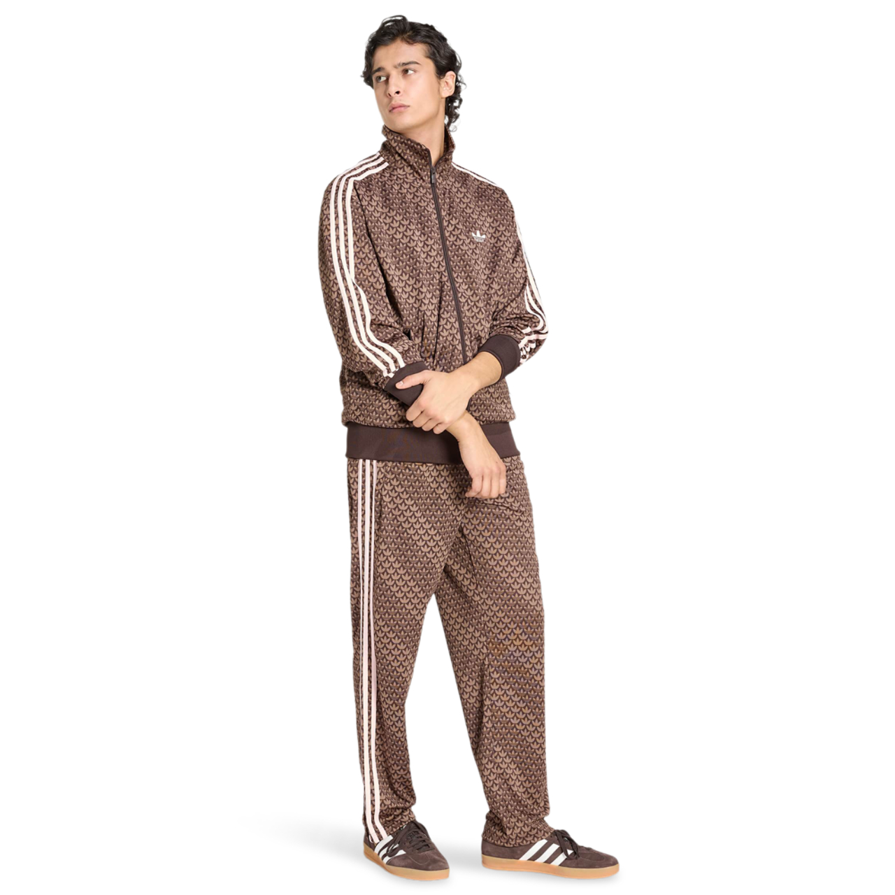 adidas Firebird Loose Monogram Track Top Image 2 of 5. Tap to open photo gallery.