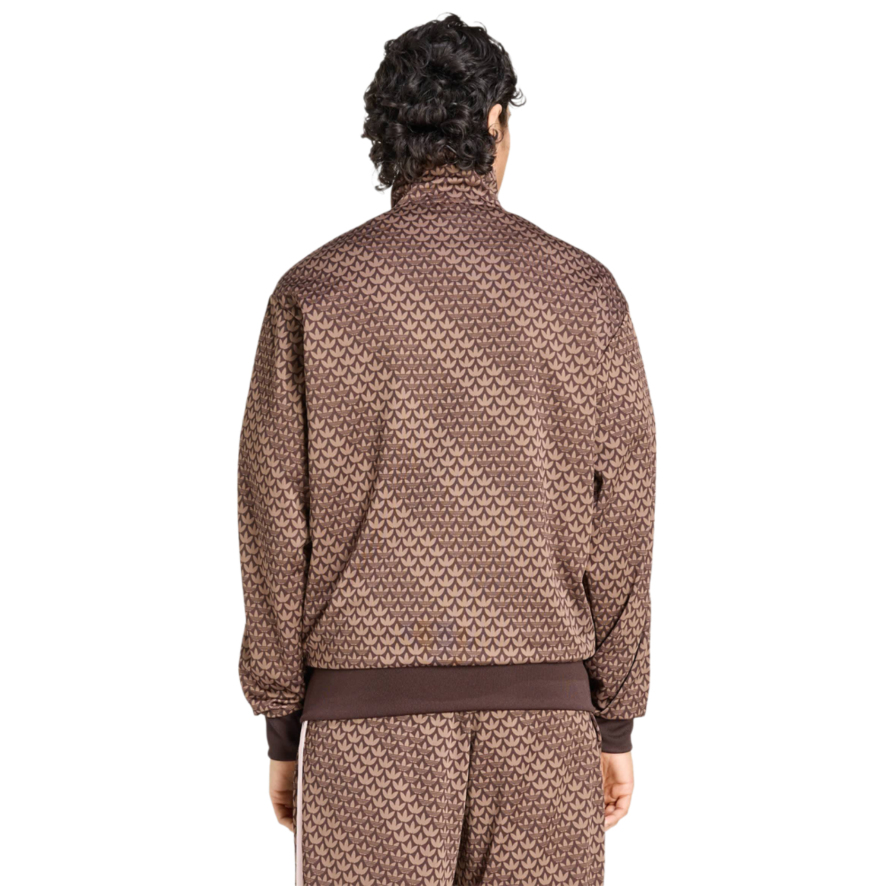 adidas Firebird Loose Monogram Track Top Image 3 of 5. Tap to open photo gallery.