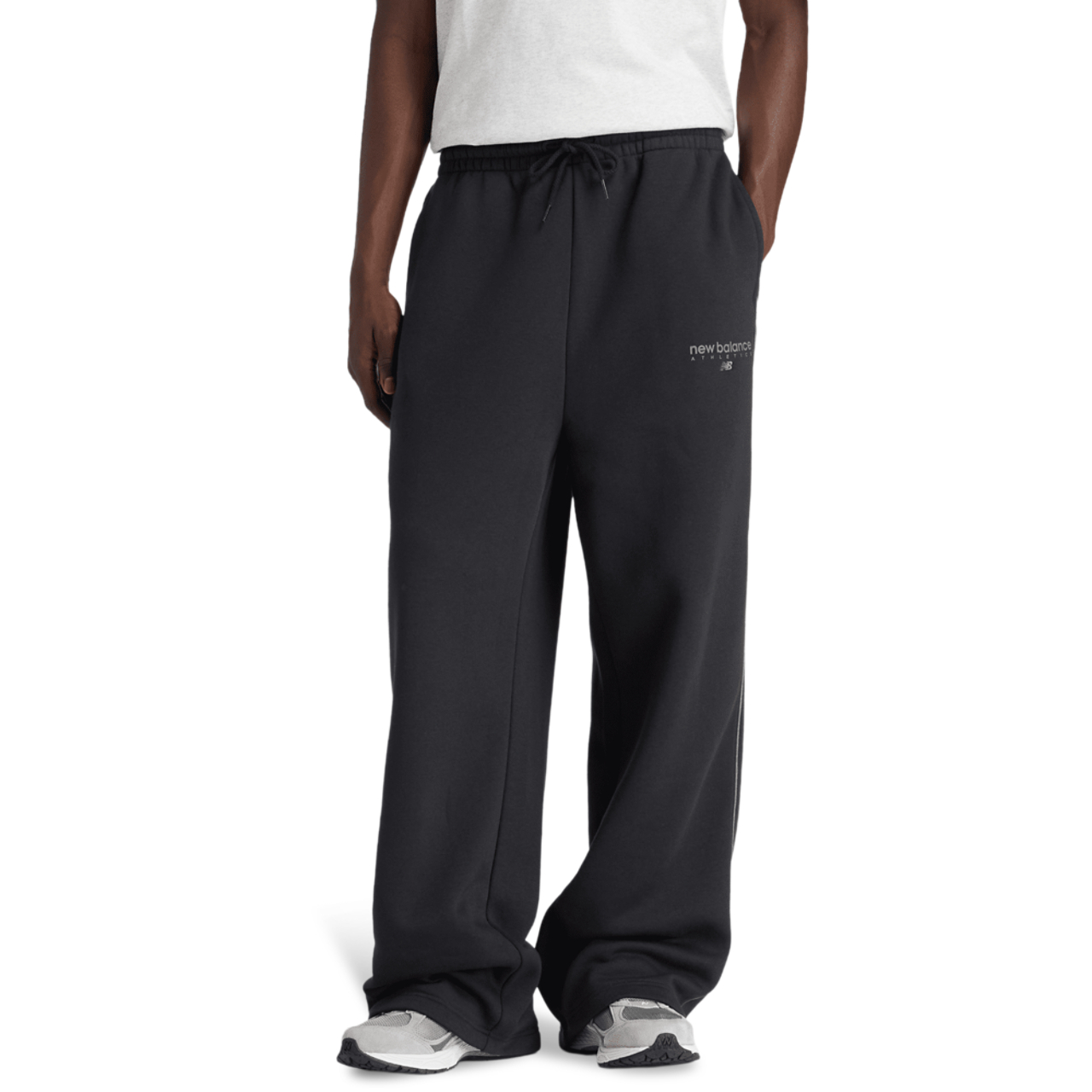 New Balance Trackside Fleece Pant Immagine 1 di 3. Tocca per aprire la galleria fotografica.