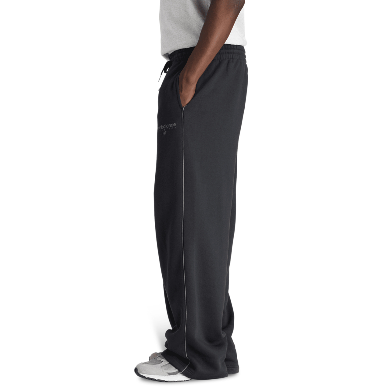 New Balance Trackside Fleece Pant Immagine 3 di 3. Tocca per aprire la galleria fotografica.