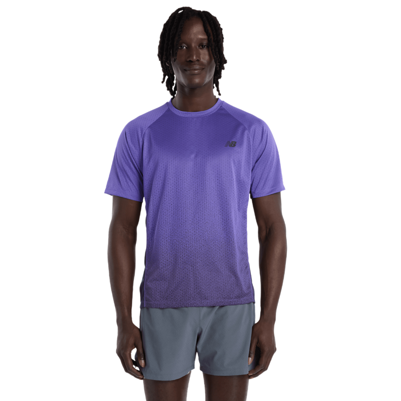 New Balance Viz-tech Run Tee Imagen 1 de 3. Toque para abrir la galería de fotos.