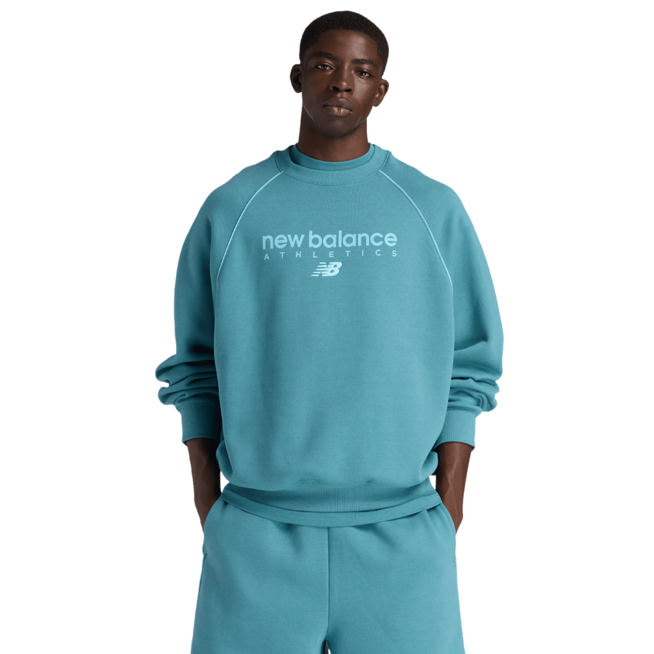 New Balance Trackside Fleece Crew Immagine 1 di 3. Tocca per aprire la galleria fotografica.