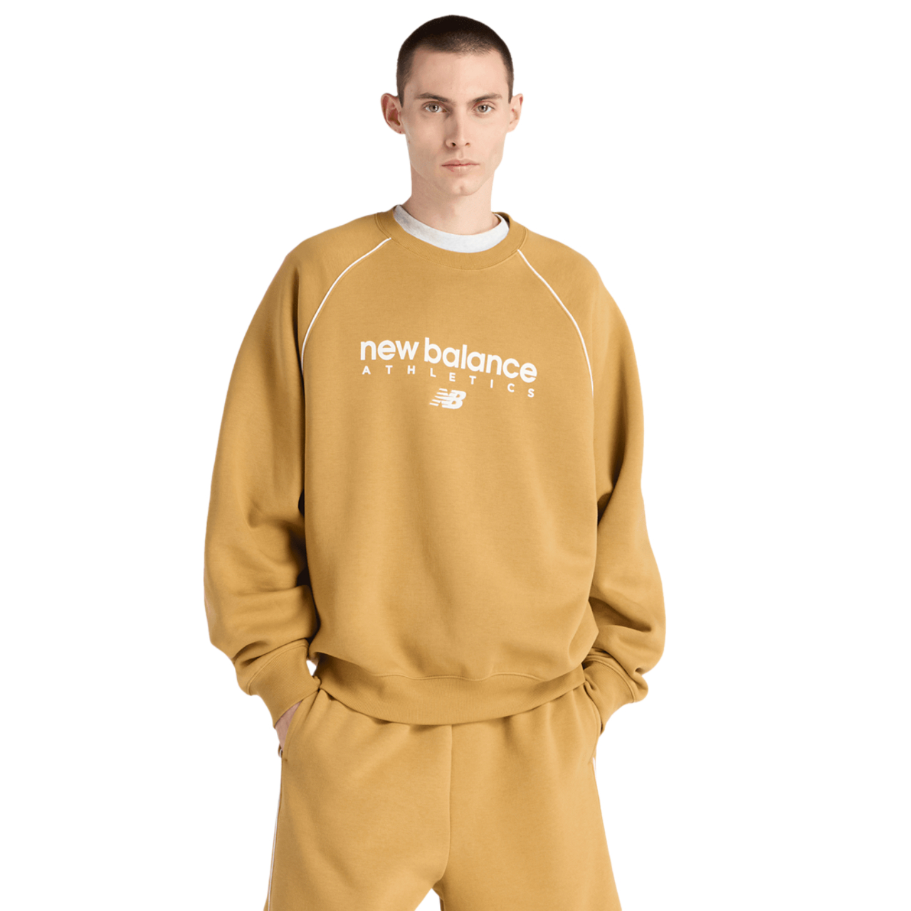 New Balance Trackside Fleece Crew Immagine 1 di 4. Tocca per aprire la galleria fotografica.