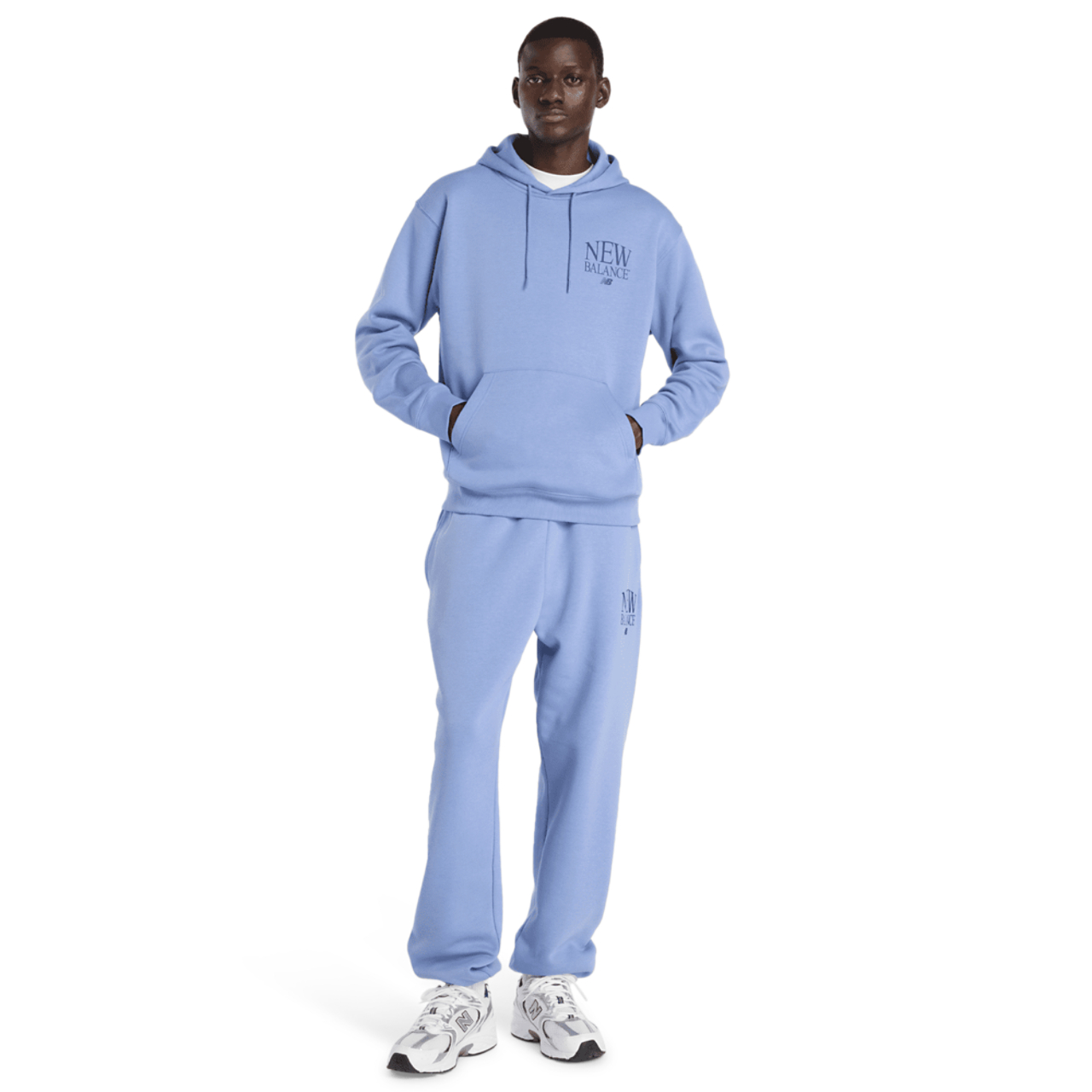 New Balance Reimagined Fleece Jogger Image 2 of 4. Tap to open photo gallery.