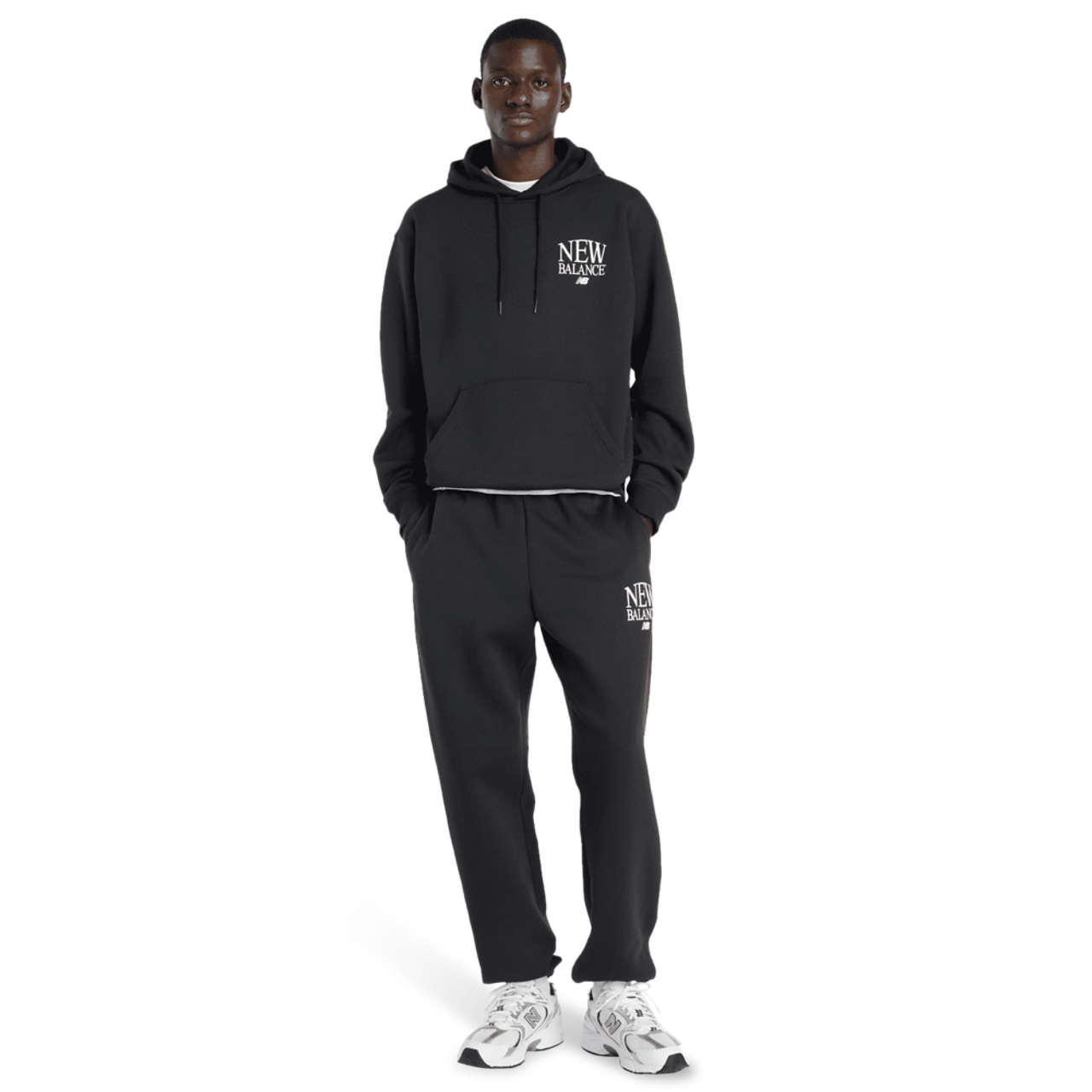 New Balance Reimagined Fleece Jogger Image 2 of 4. Tap to open photo gallery.