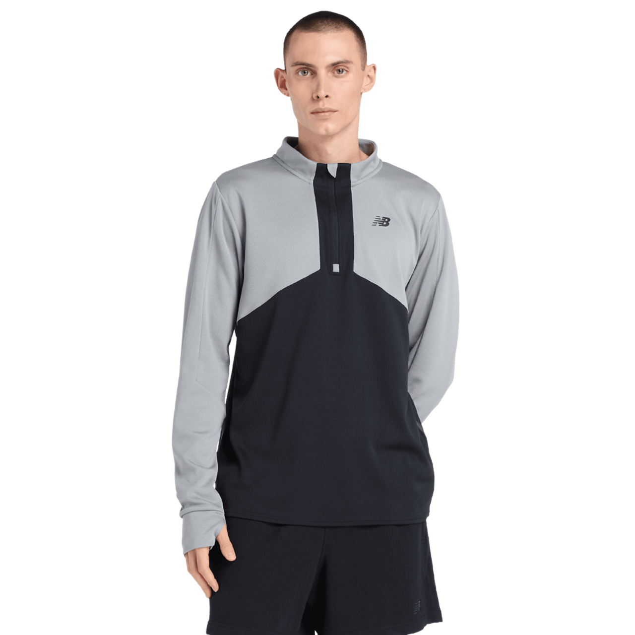 New Balance Utility Knit 1/4 Zip Bild 2 von 4. Antippen, um die Fotogalerie zu öffnen.