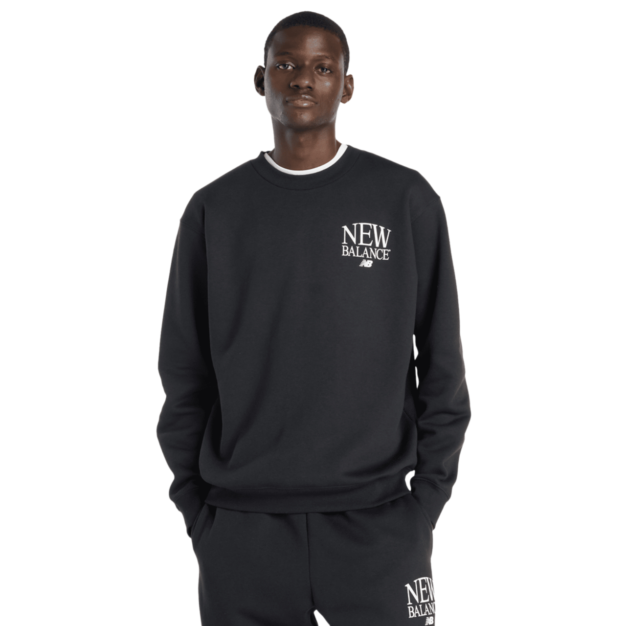 New Balance Reimagined Fleece Crew Immagine 1 di 4. Tocca per aprire la galleria fotografica.