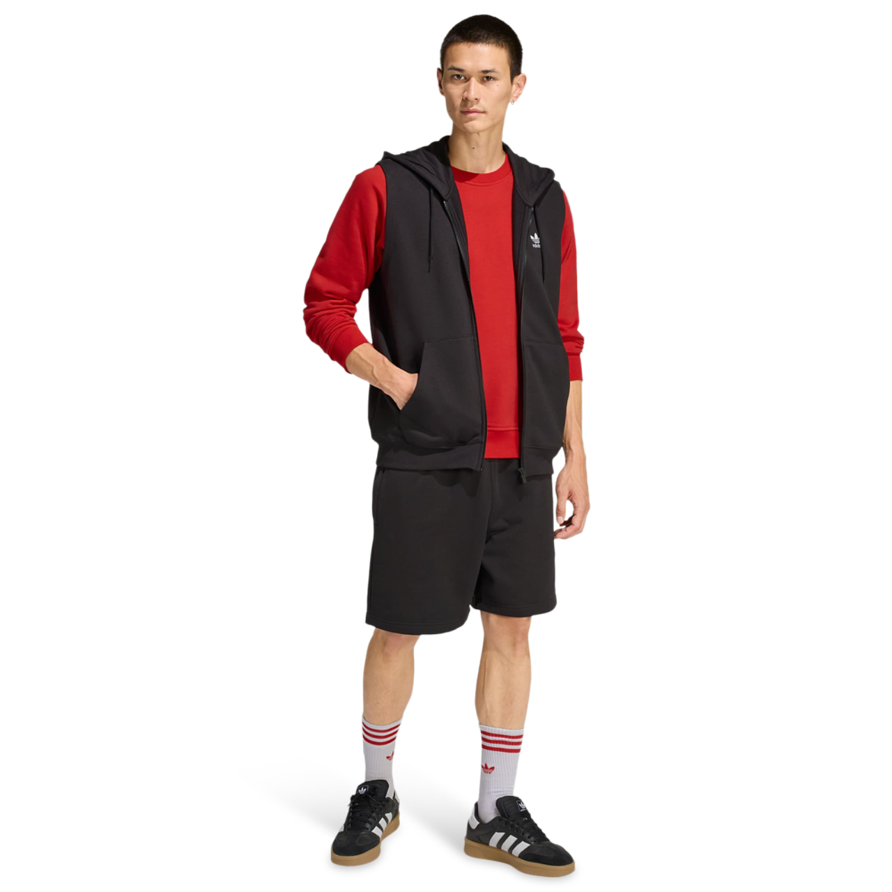 adidas Trefoil Essentials Crew Sweatshirt Immagine 2 di 4. Tocca per aprire la galleria fotografica.