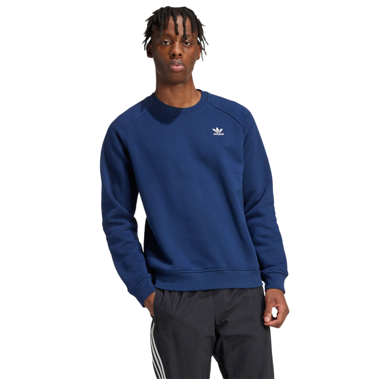 adidas Trefoil Essentials Crew Sweatshirt Bild 1 von 4. Antippen, um die Fotogalerie zu öffnen.