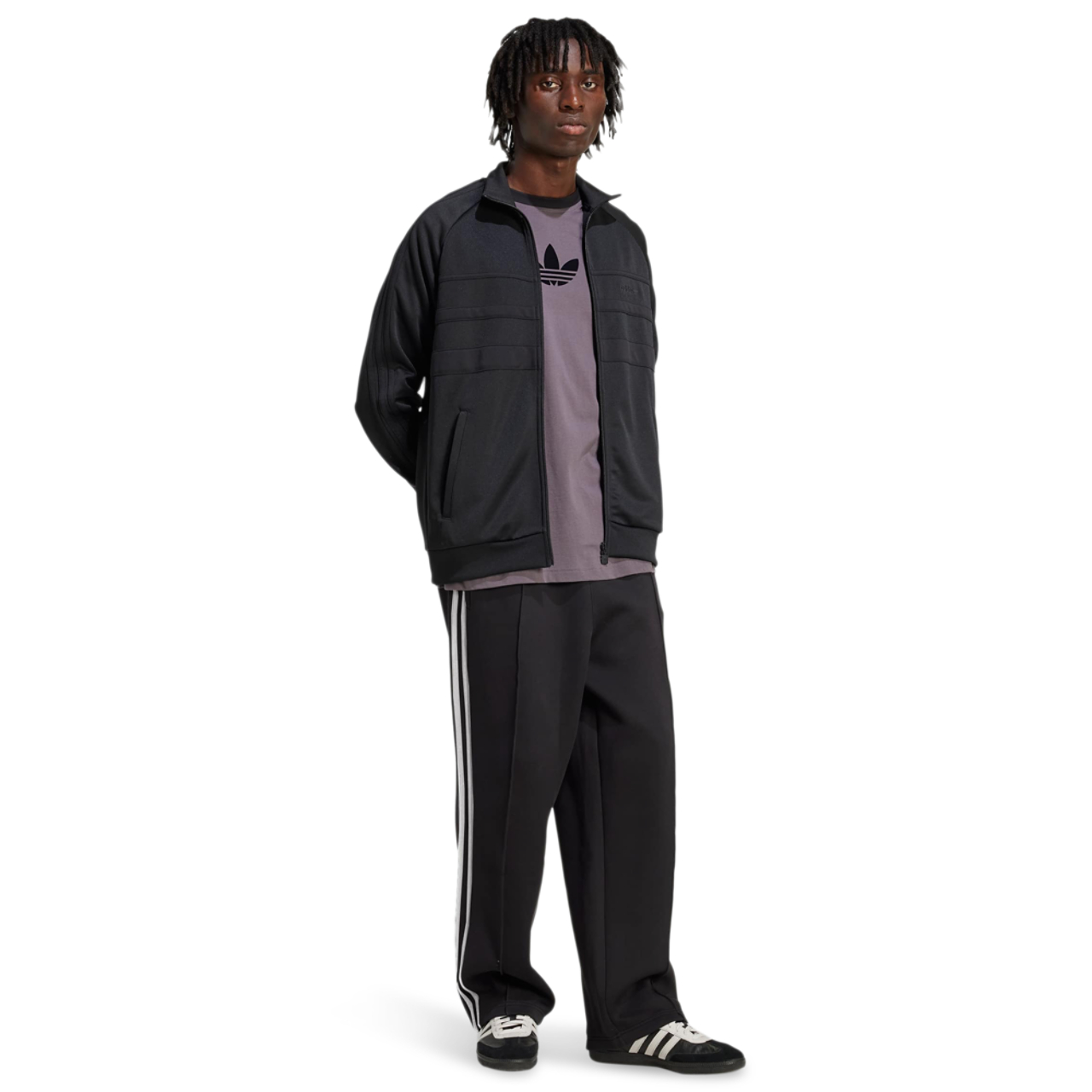 adidas Adicolor Spacer Baggy Tracksuit Bottoms Immagine 2 di 4. Tocca per aprire la galleria fotografica.