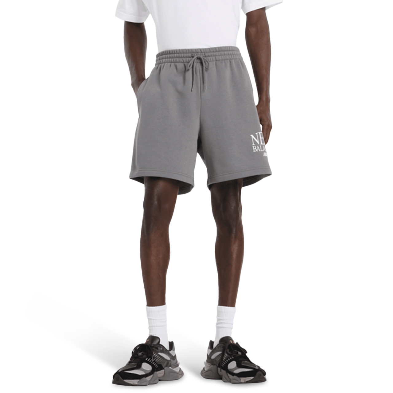 New Balance Reimagined Fleece Short 7" Image 1 of 4. Tap to open photo gallery.