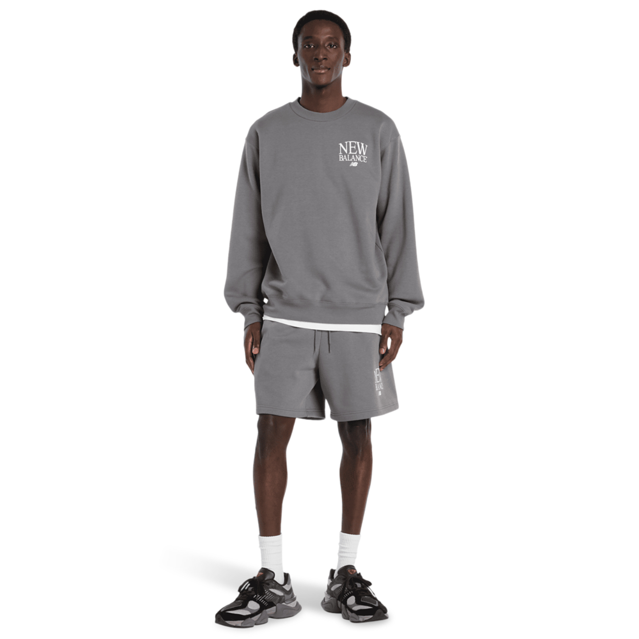 New Balance Reimagined Fleece Short 7" Image 2 of 4. Tap to open photo gallery.