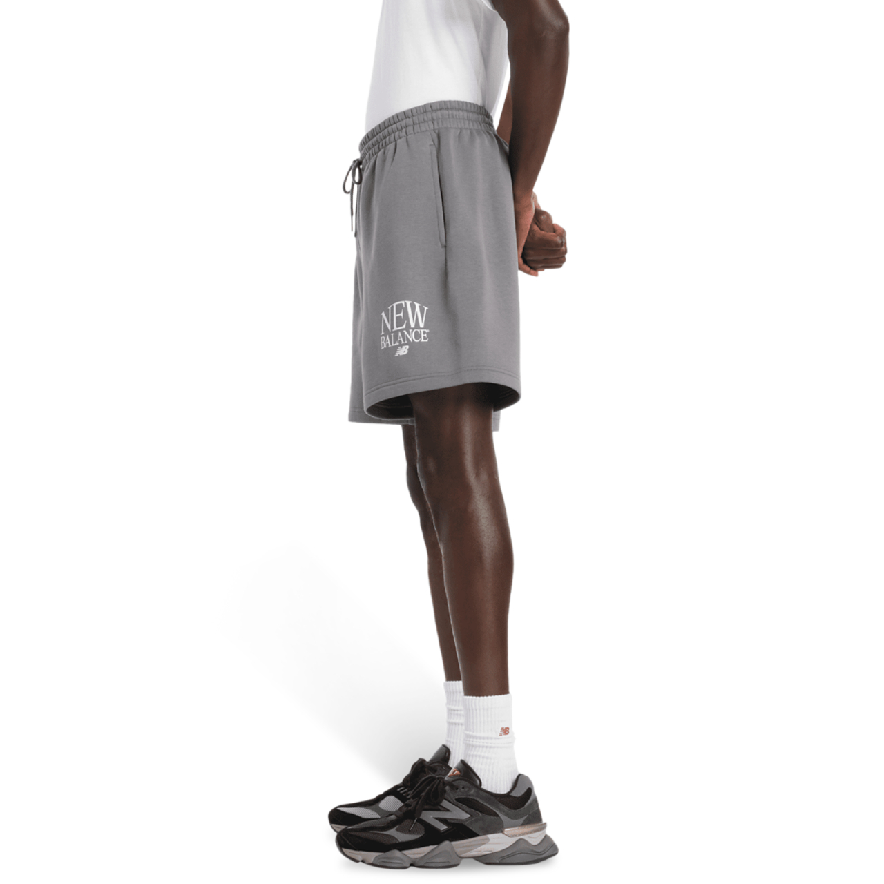 New Balance Reimagined Fleece Short 7" Image 3 of 4. Tap to open photo gallery.