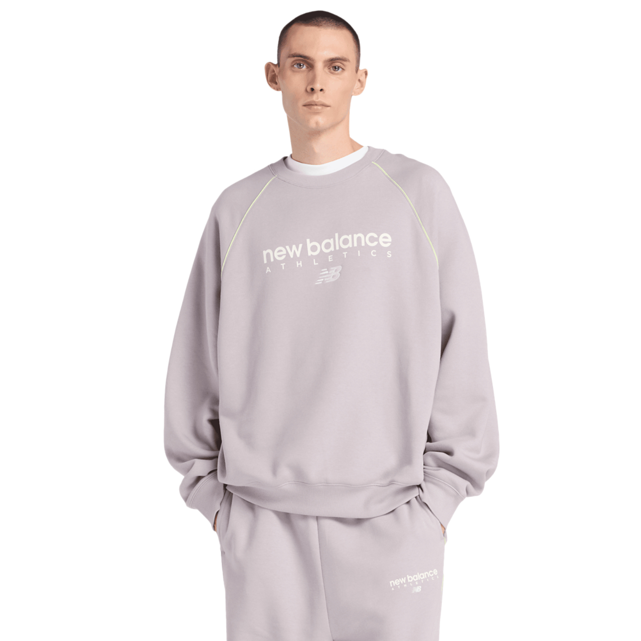 New Balance Trackside Fleece Crew Afbeelding 1 van 4. Tik om de fotogalerij te openen..