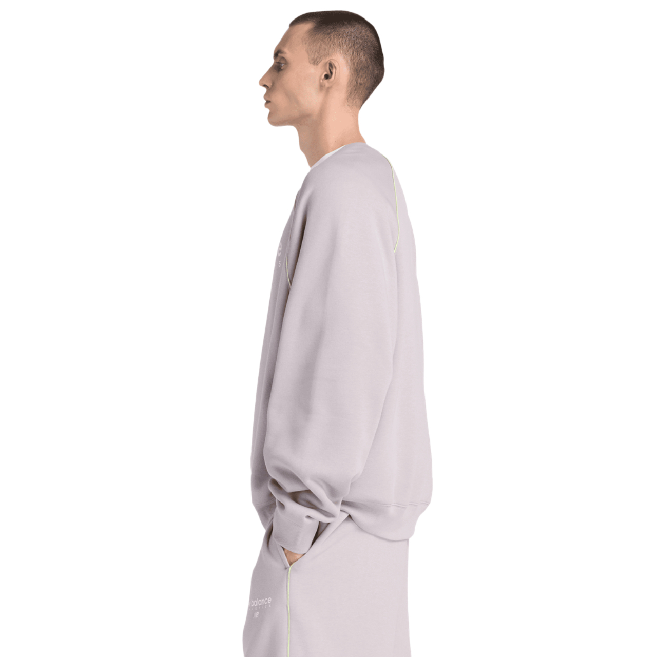 New Balance Trackside Fleece Crew Afbeelding 3 van 4. Tik om de fotogalerij te openen..