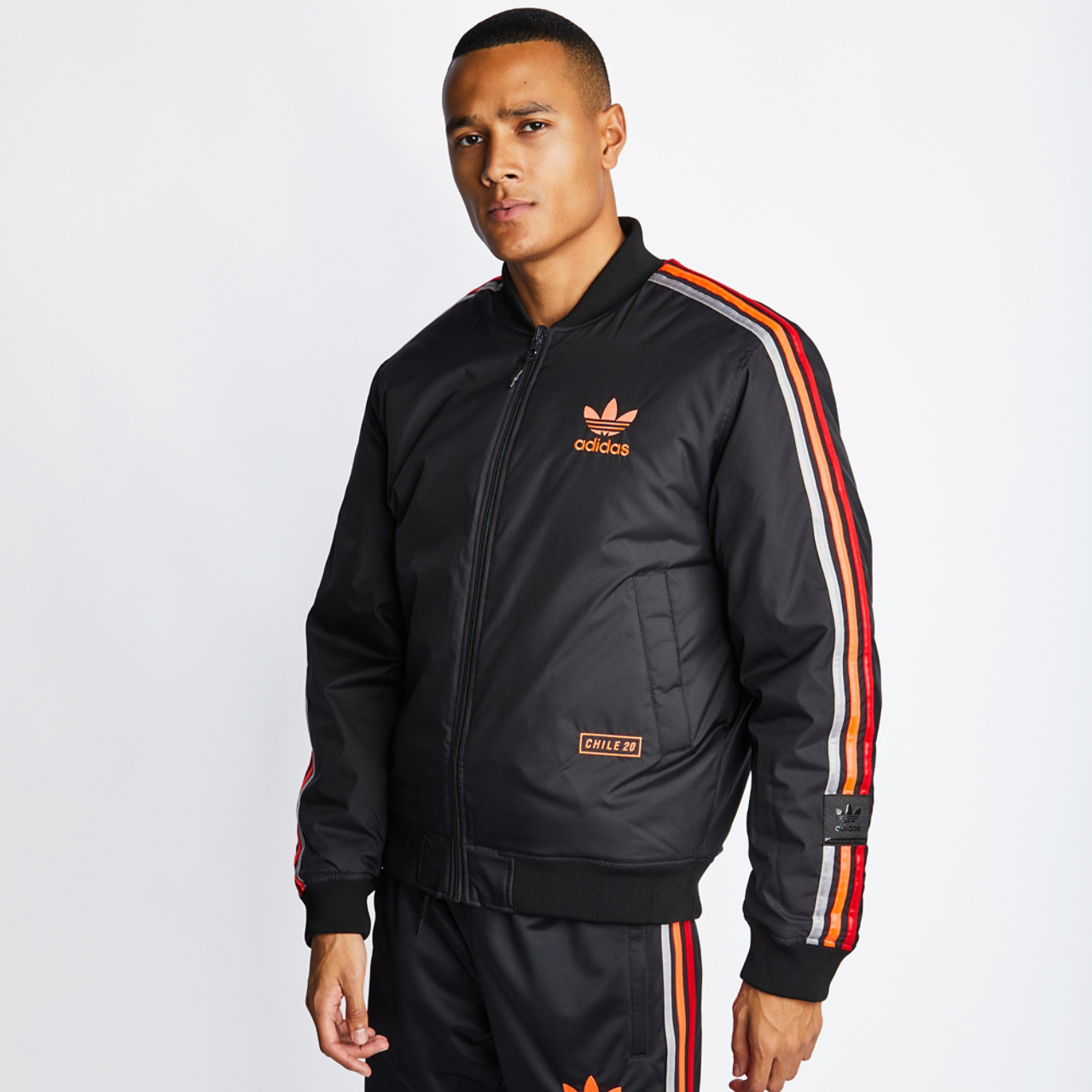 adidas Chile 20 Lightweight Bomber Jacket Image 2 of 4. Tap to open photo gallery.