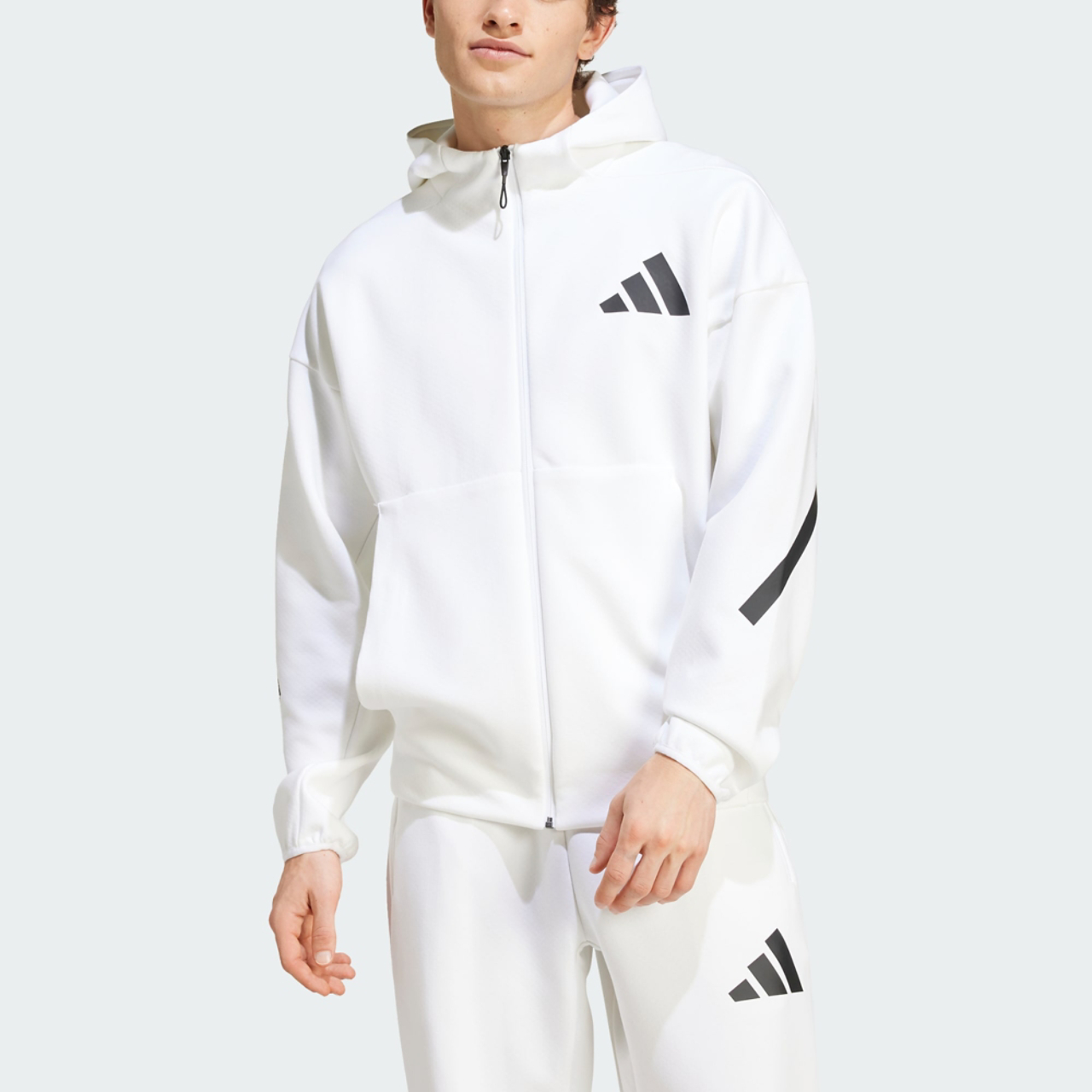 adidas Z.N.E. Full-zip Hooded Track Immagine 4 di 5. Tocca per aprire la galleria fotografica.