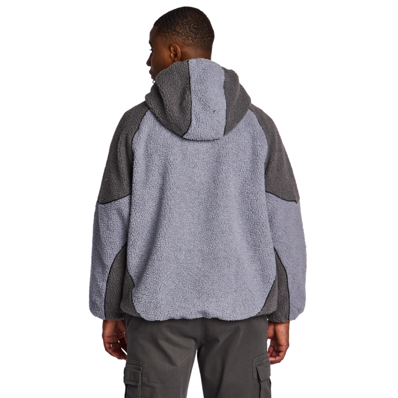 Street Cartel Roma Borg Half Zip Sherpa Bild 5 von 8. Antippen, um die Fotogalerie zu öffnen.
