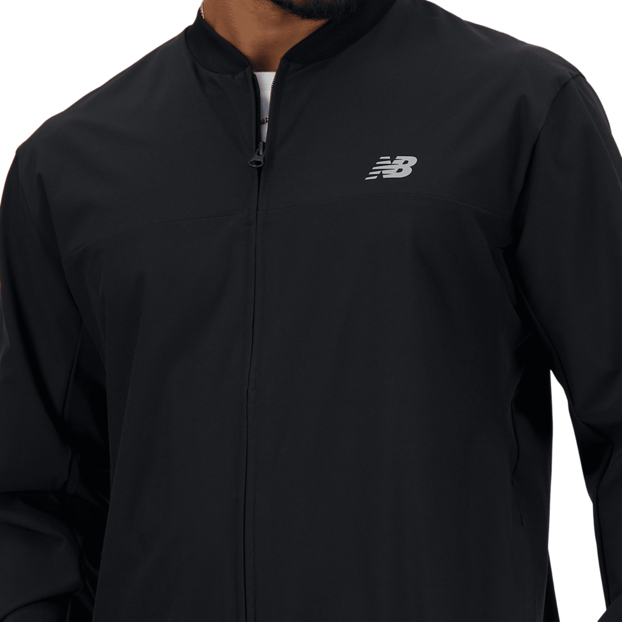 New Balance Stretch Bomber Jacket Image 4 sur 4. Appuyez pour ouvrir la galerie de photos.