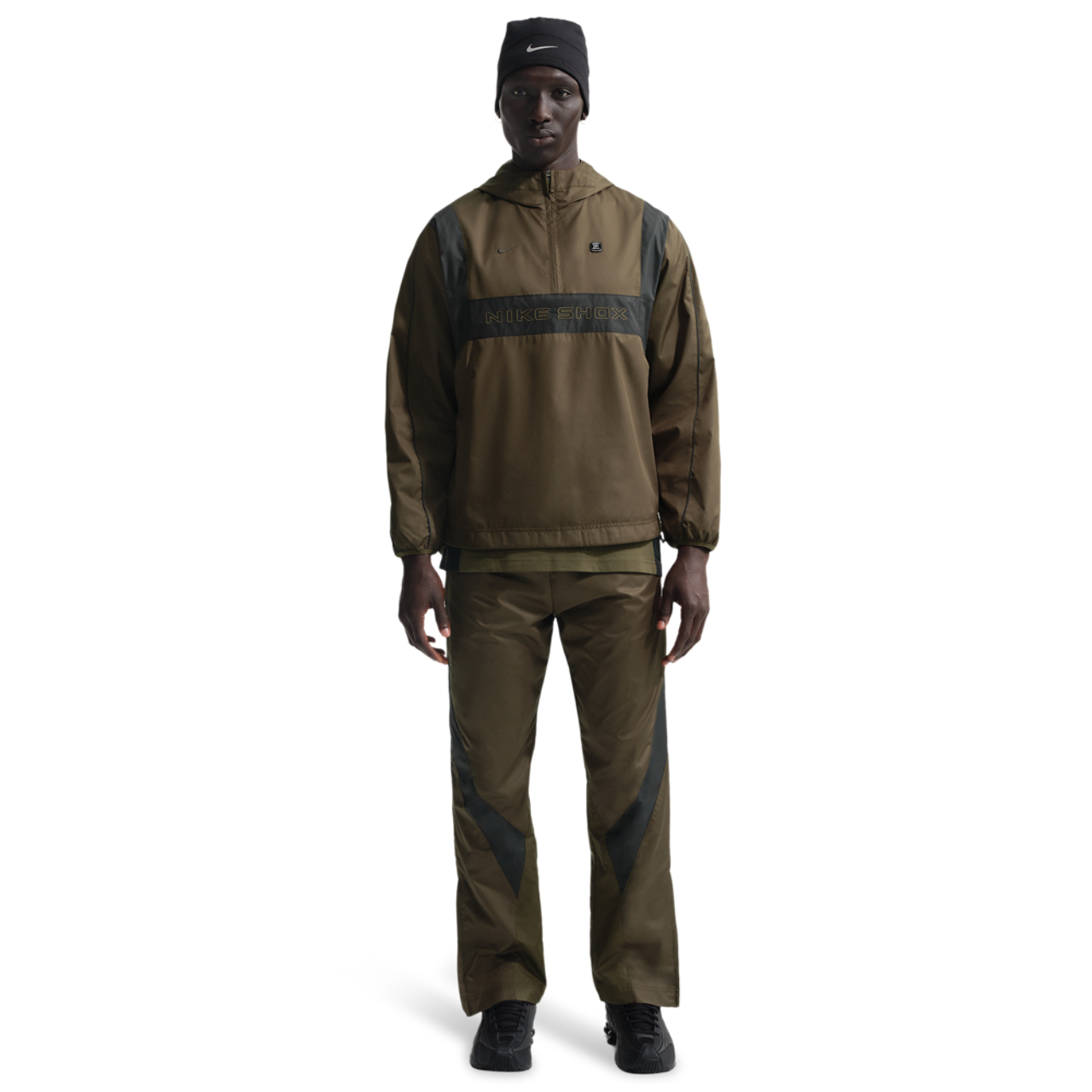 Nike Shox Woven Half-zip Jacket Afbeelding 4 van 5. Tik om de fotogalerij te openen..