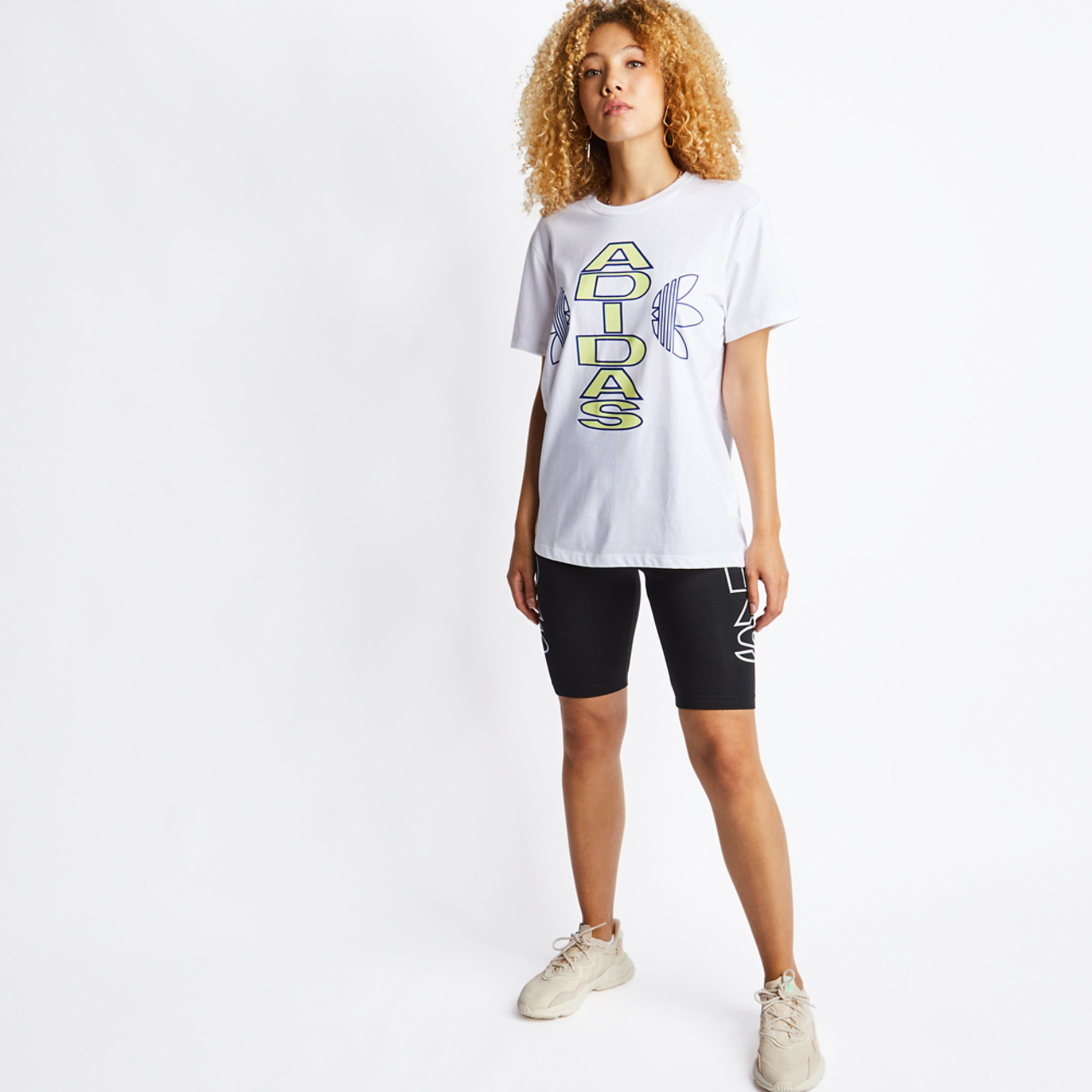 adidas Loose Collegiate T-Shirt Image 2 of 4. Tap to open photo gallery.