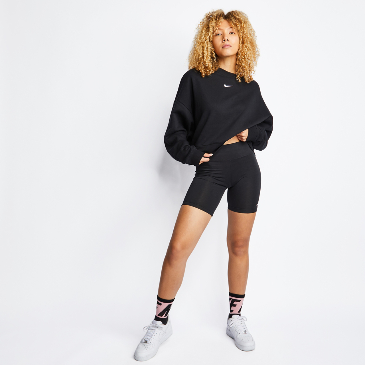 Nike Essentials Trend Crew Neck Image 2 of 4. Tap to open photo gallery.