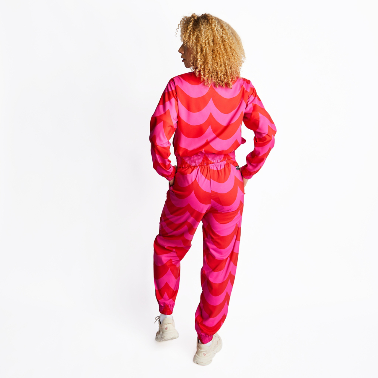 adidas Marimekko Woven Track Jacket Image 3 of 4. Tap to open photo gallery.