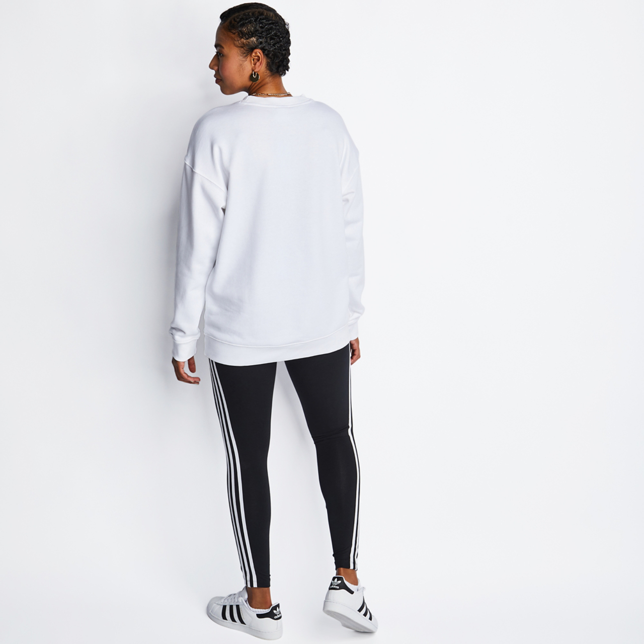 adidas Originals Crew Neck Image 3 of 4. Tap to open photo gallery.