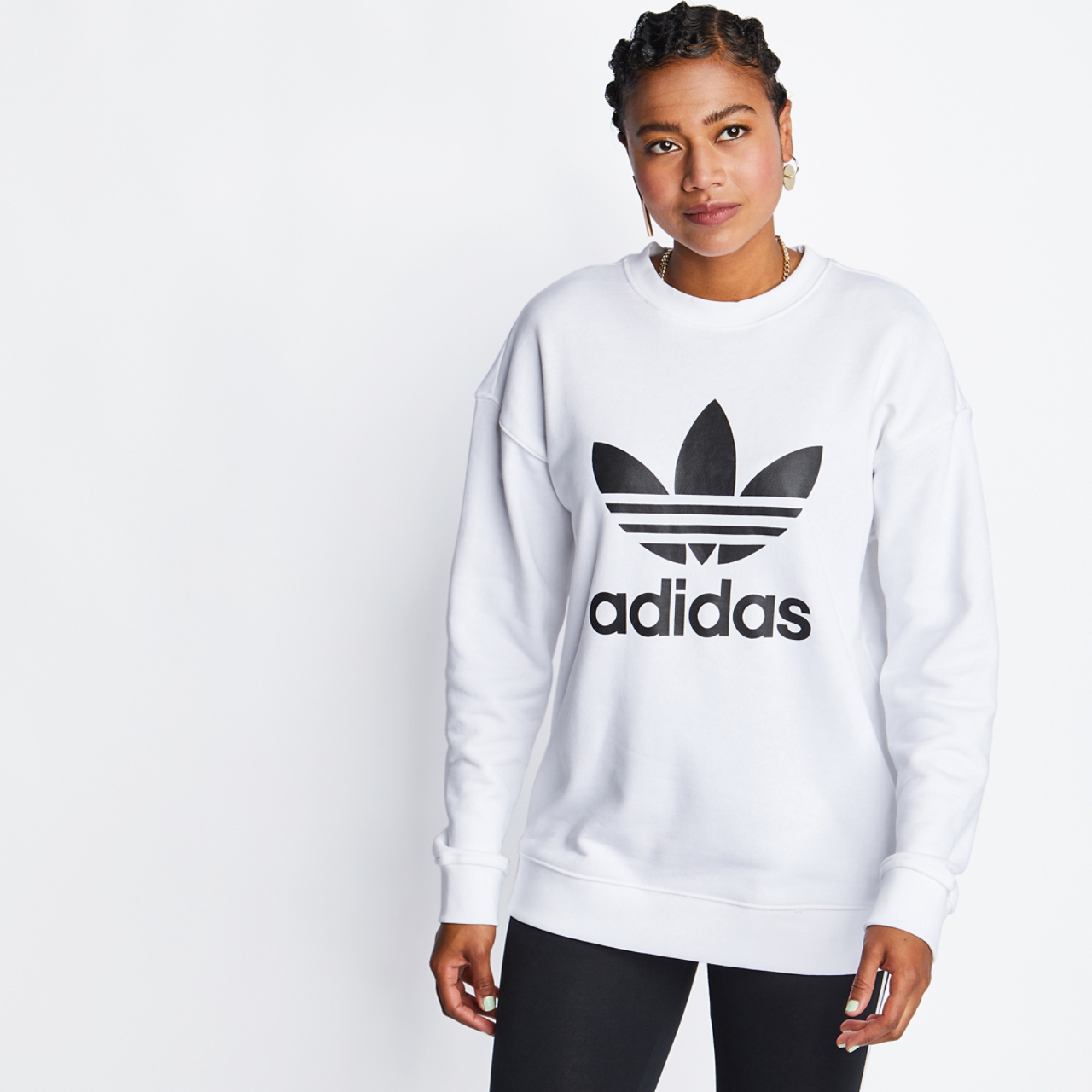 adidas Originals Crew Neck Image 4 of 4. Tap to open photo gallery.