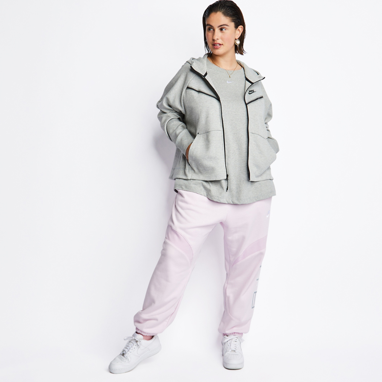 Nike Tech Fleece Plus Over The Head Image 2 of 4. Tap to open photo gallery.