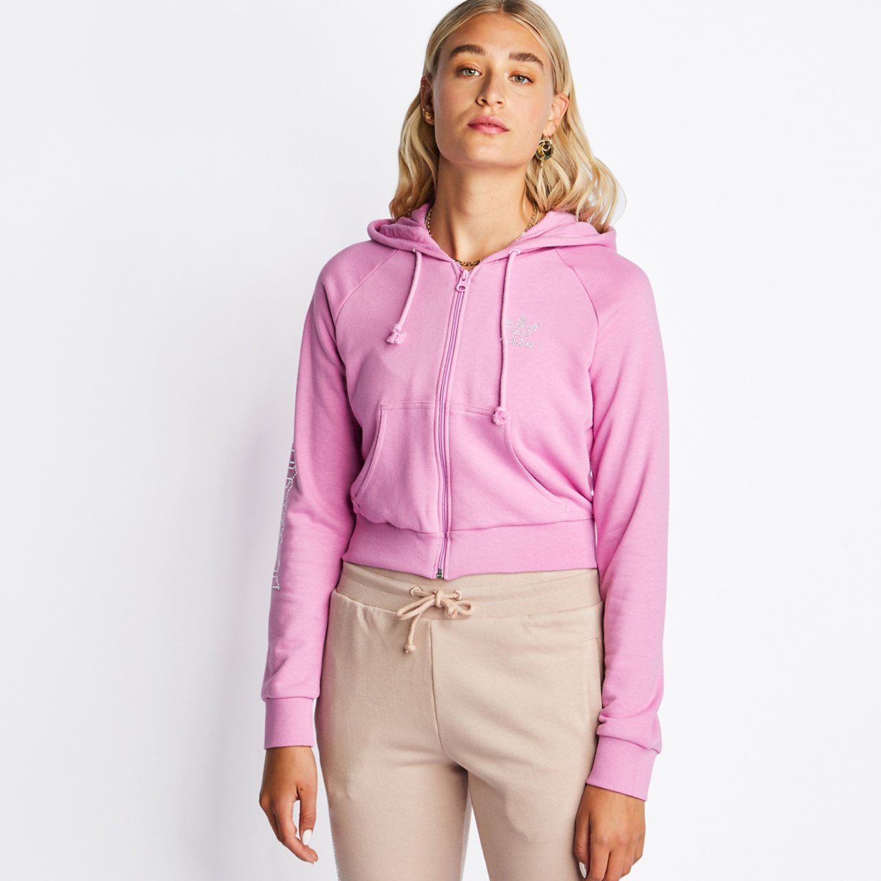 adidas Cropped Originals Track Top Image 4 of 4. Tap to open photo gallery.