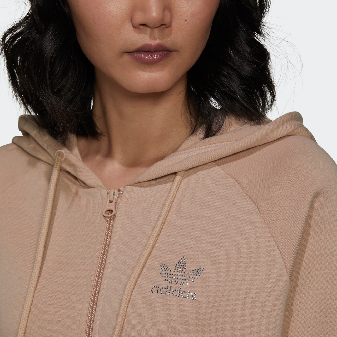 adidas Cropped Originals Track Top Image 5 of 8. Tap to open photo gallery.