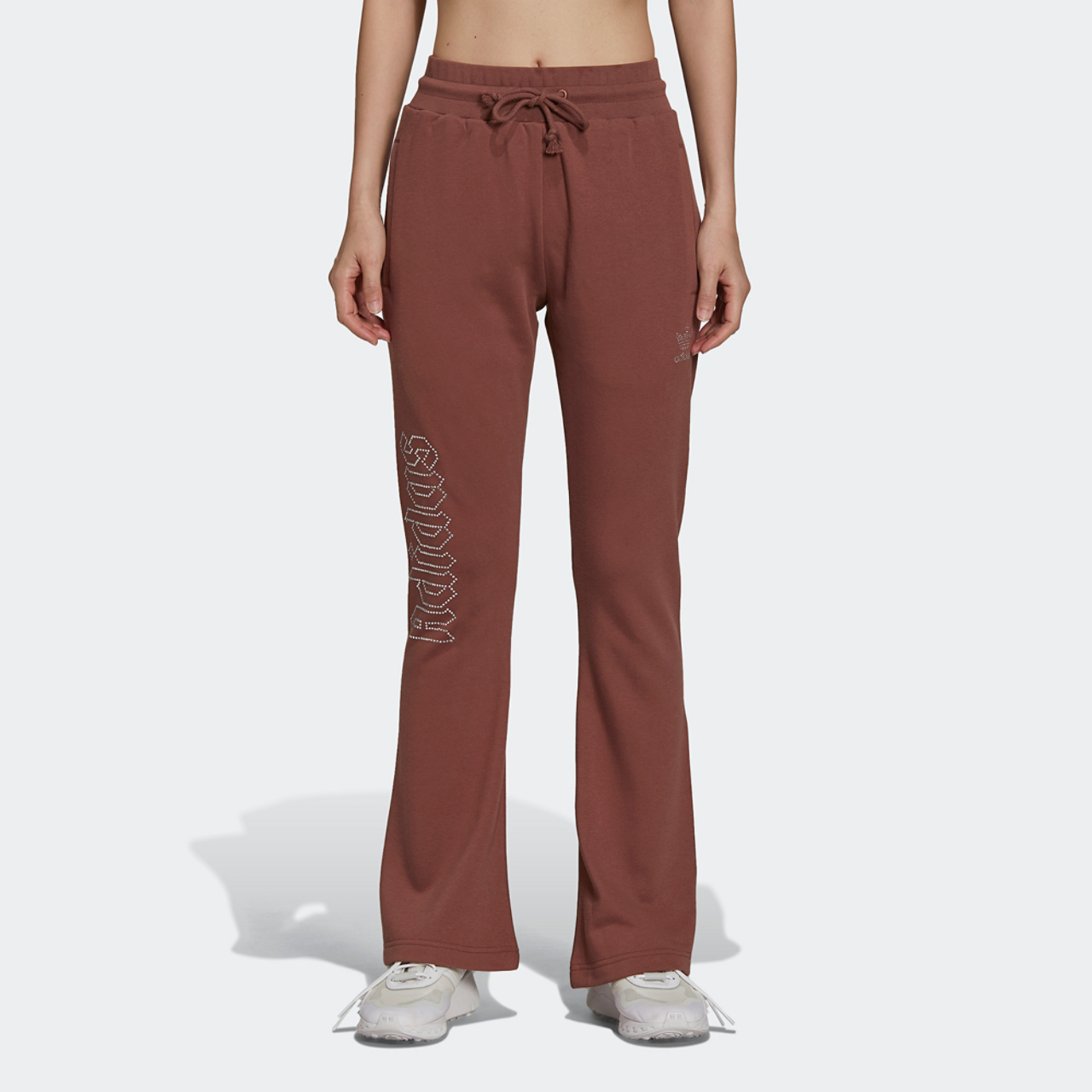 adidas Open Hem Originals Pants Image 1 of 7. Tap to open photo gallery.