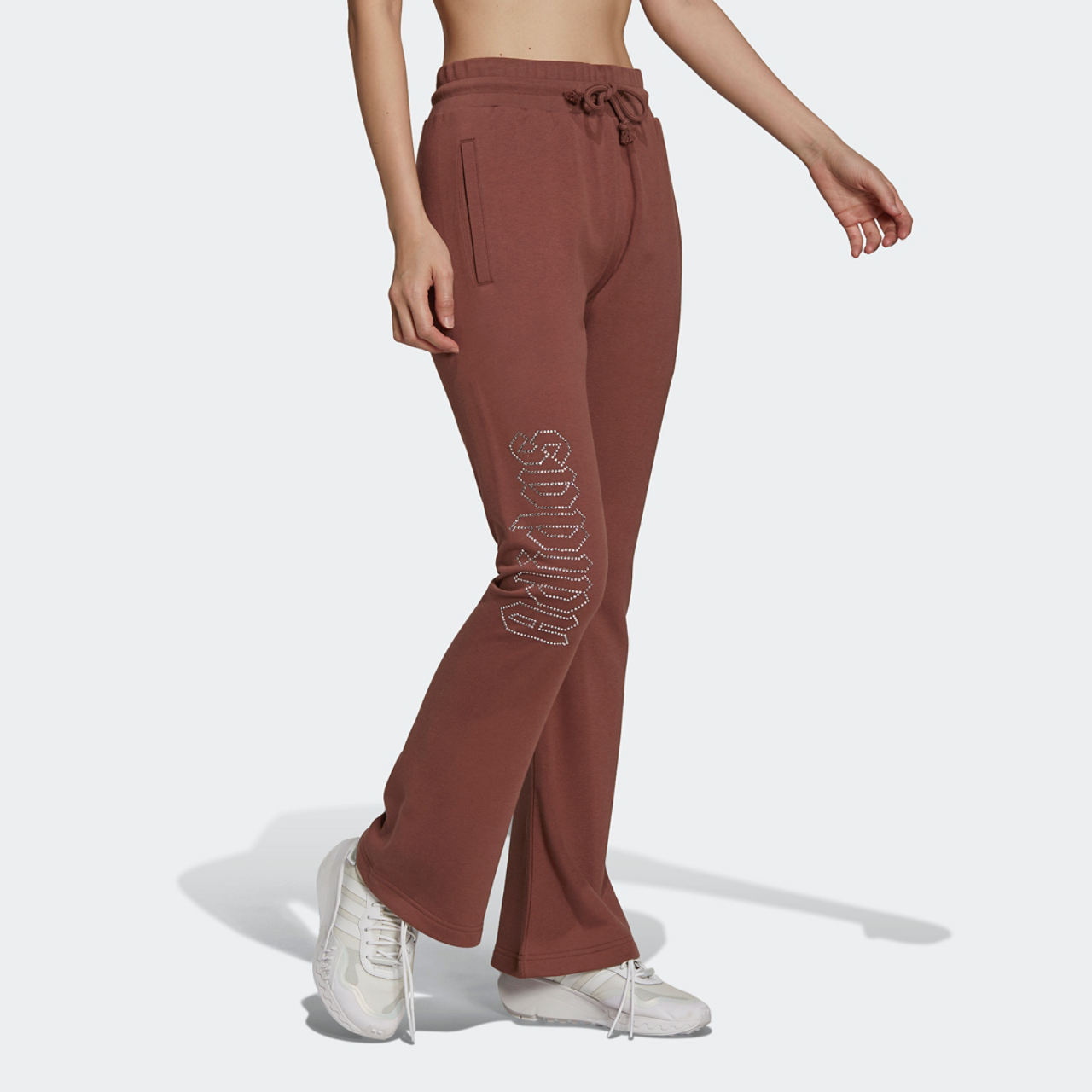 adidas Open Hem Originals Pants Image 6 of 7. Tap to open photo gallery.