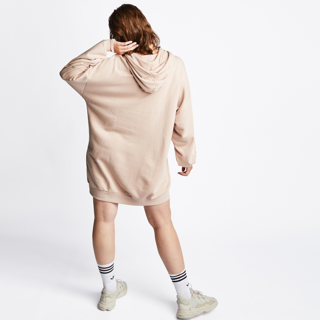adidas Hoodie Dress Image 3 of 6. Tap to open photo gallery.