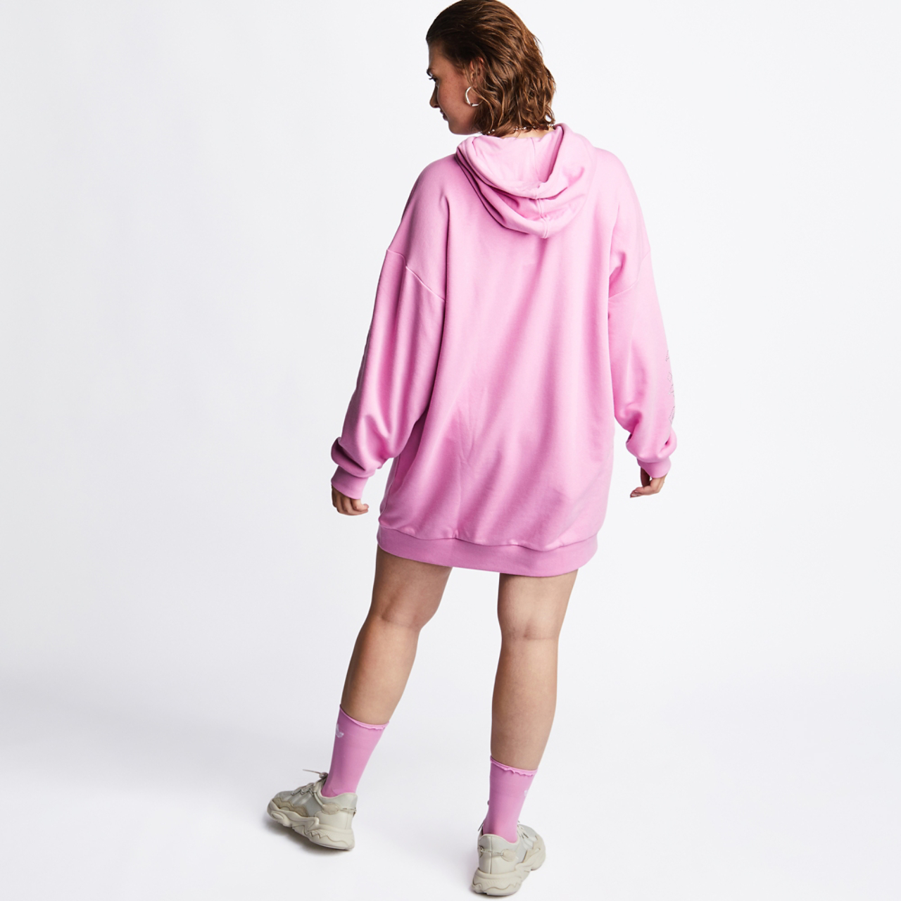adidas Hoodie Dress Image 5 of 7. Tap to open photo gallery.