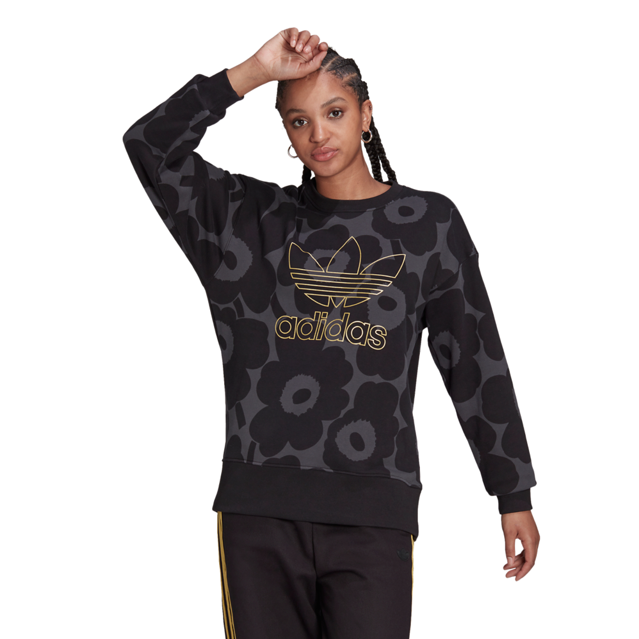 adidas Originals Crew Neck Image 1 of 3. Tap to open photo gallery.