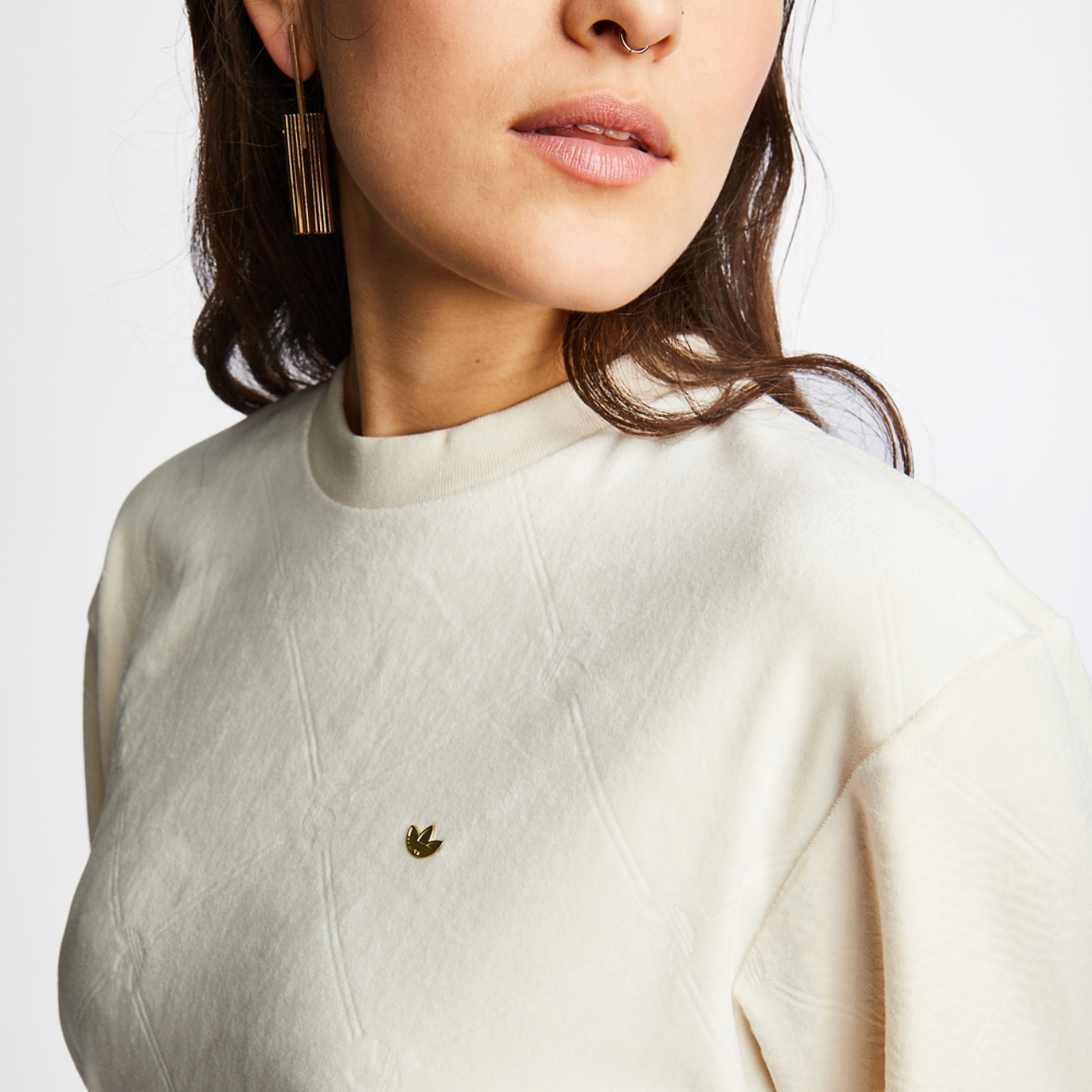 adidas Originals Crew Neck Image 1 of 4. Tap to open photo gallery.