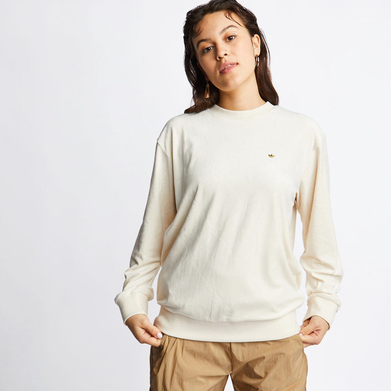 adidas Originals Crew Neck Image 2 of 4. Tap to open photo gallery.