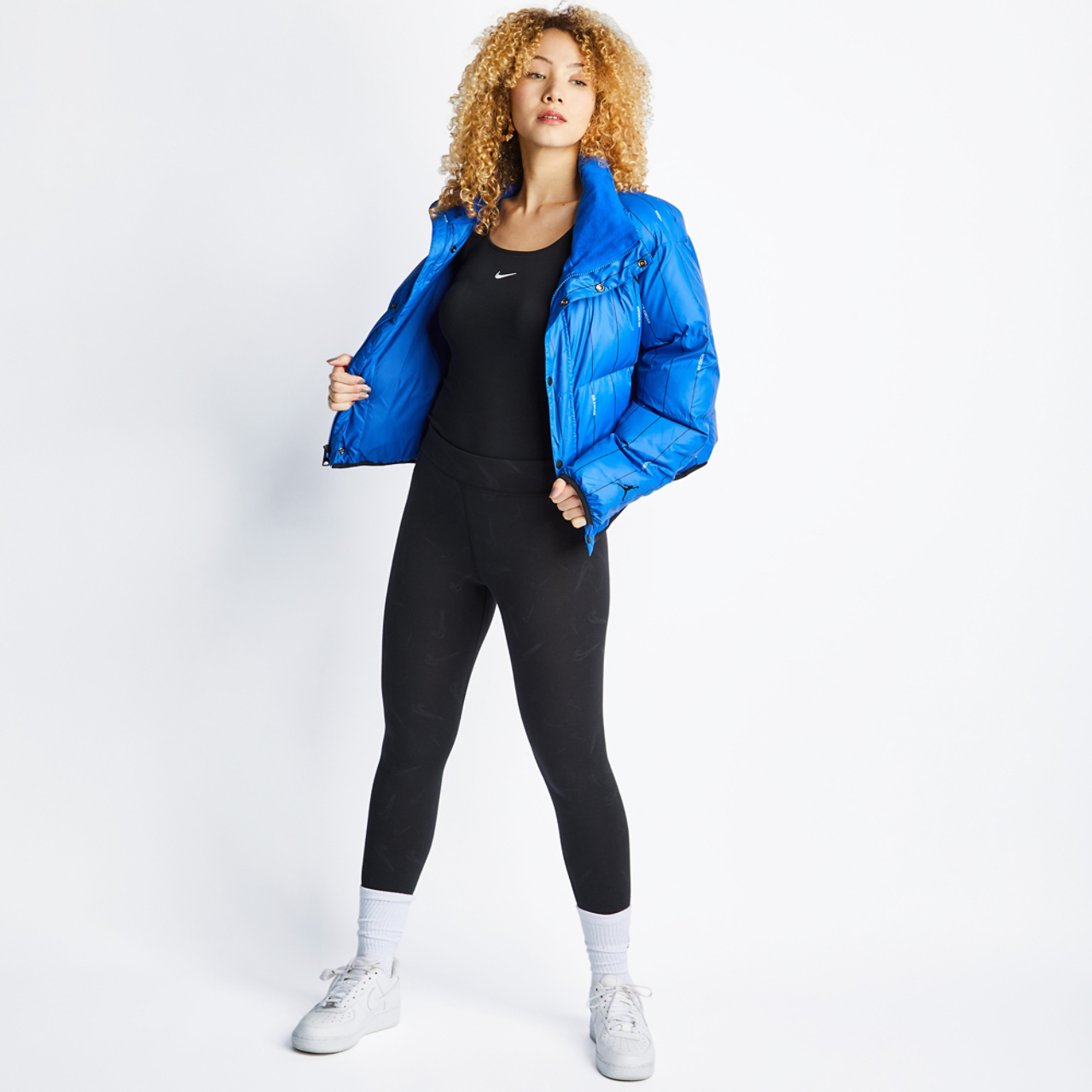 Nike Sportswear Trend Rib Sleeveless Top Image 2 of 4. Tap to open photo gallery.