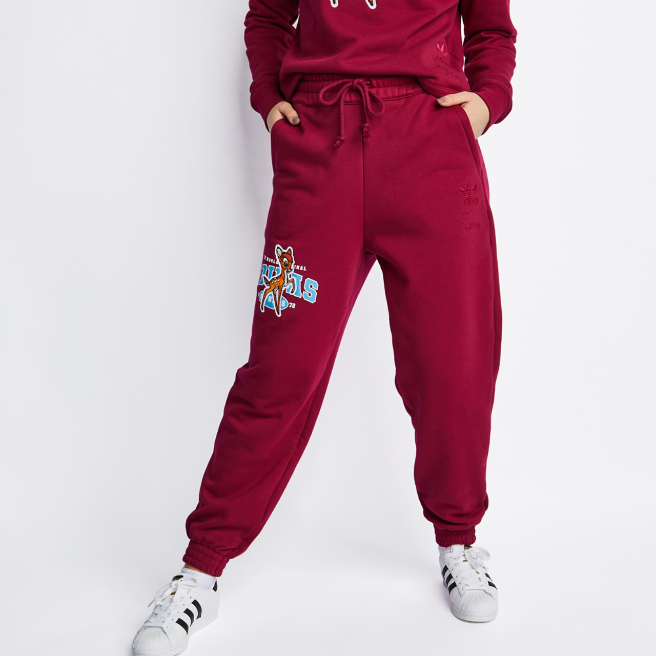 adidas Originals Bambi Cuffed Pant Image 1 of 5. Tap to open photo gallery.