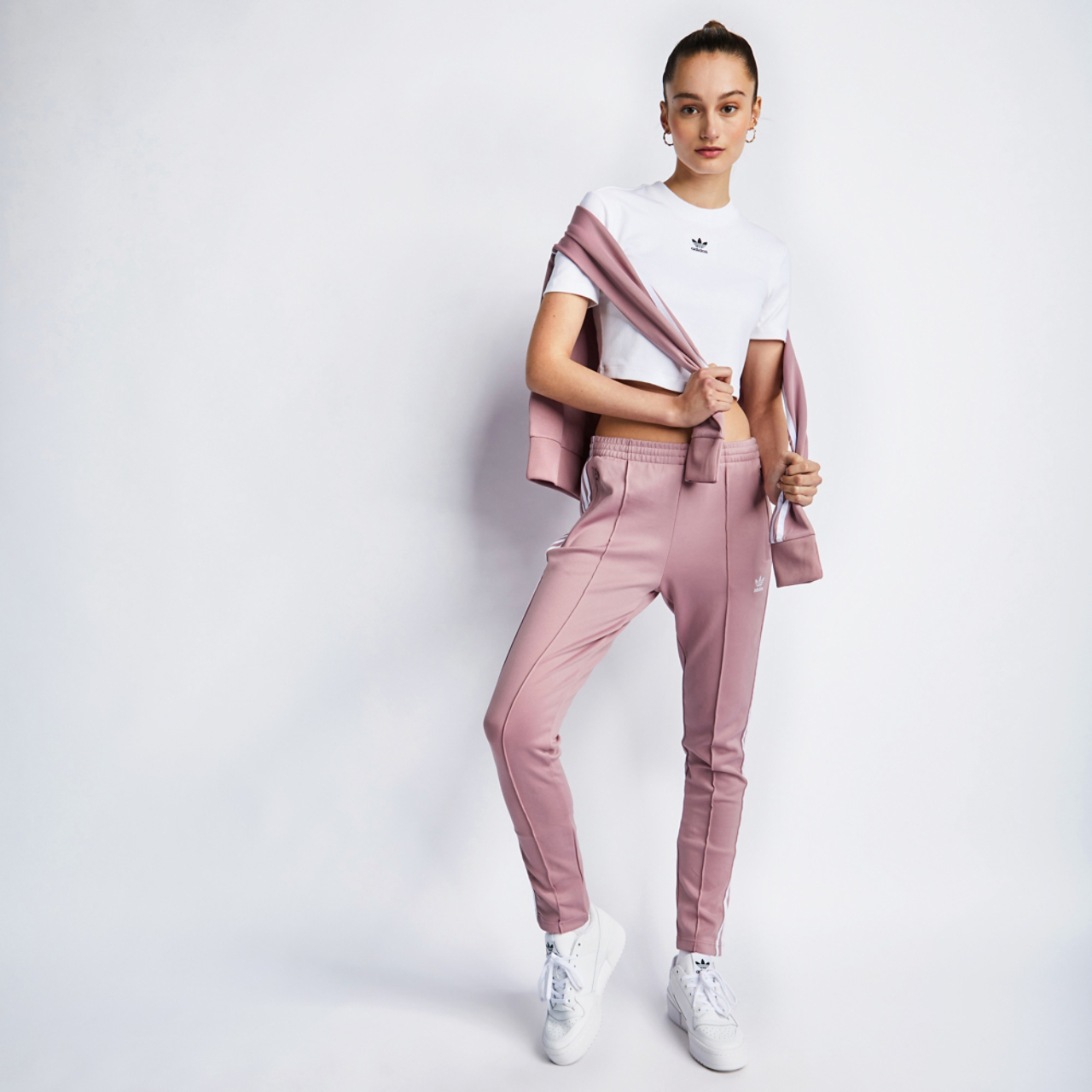 adidas Classic Tref Crop Tee Image 2 of 4. Tap to open photo gallery.