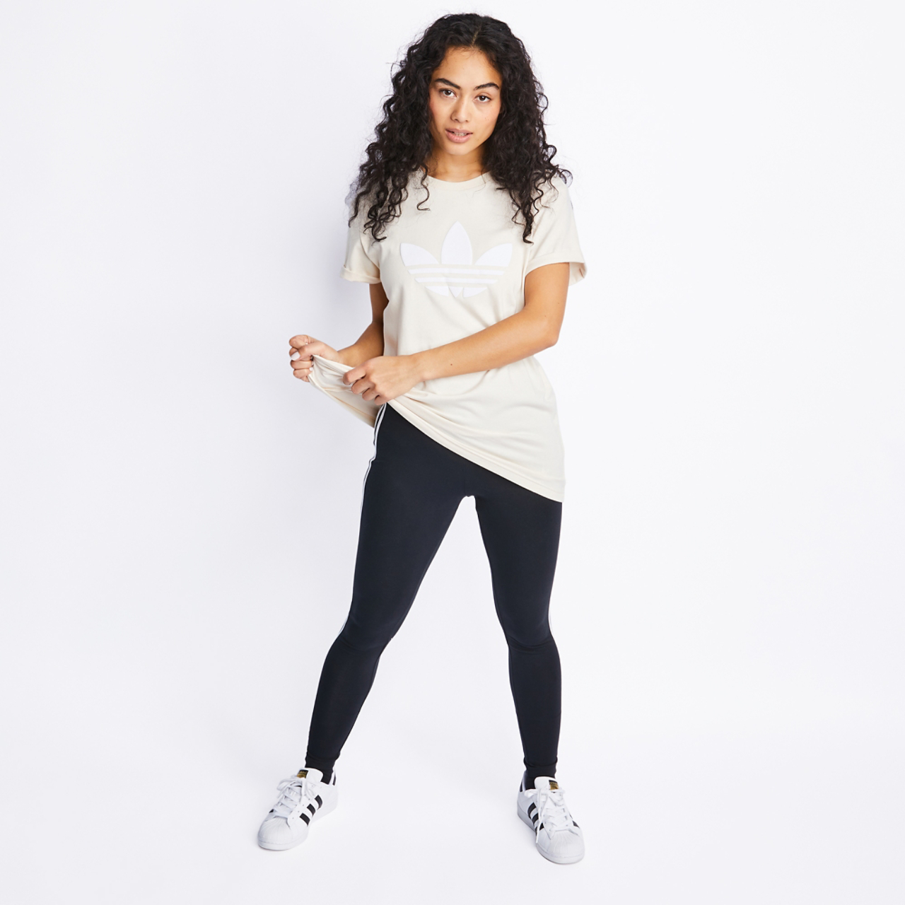 adidas Originals Aerobic Shortsleeve Tee Image 2 of 4. Tap to open photo gallery.